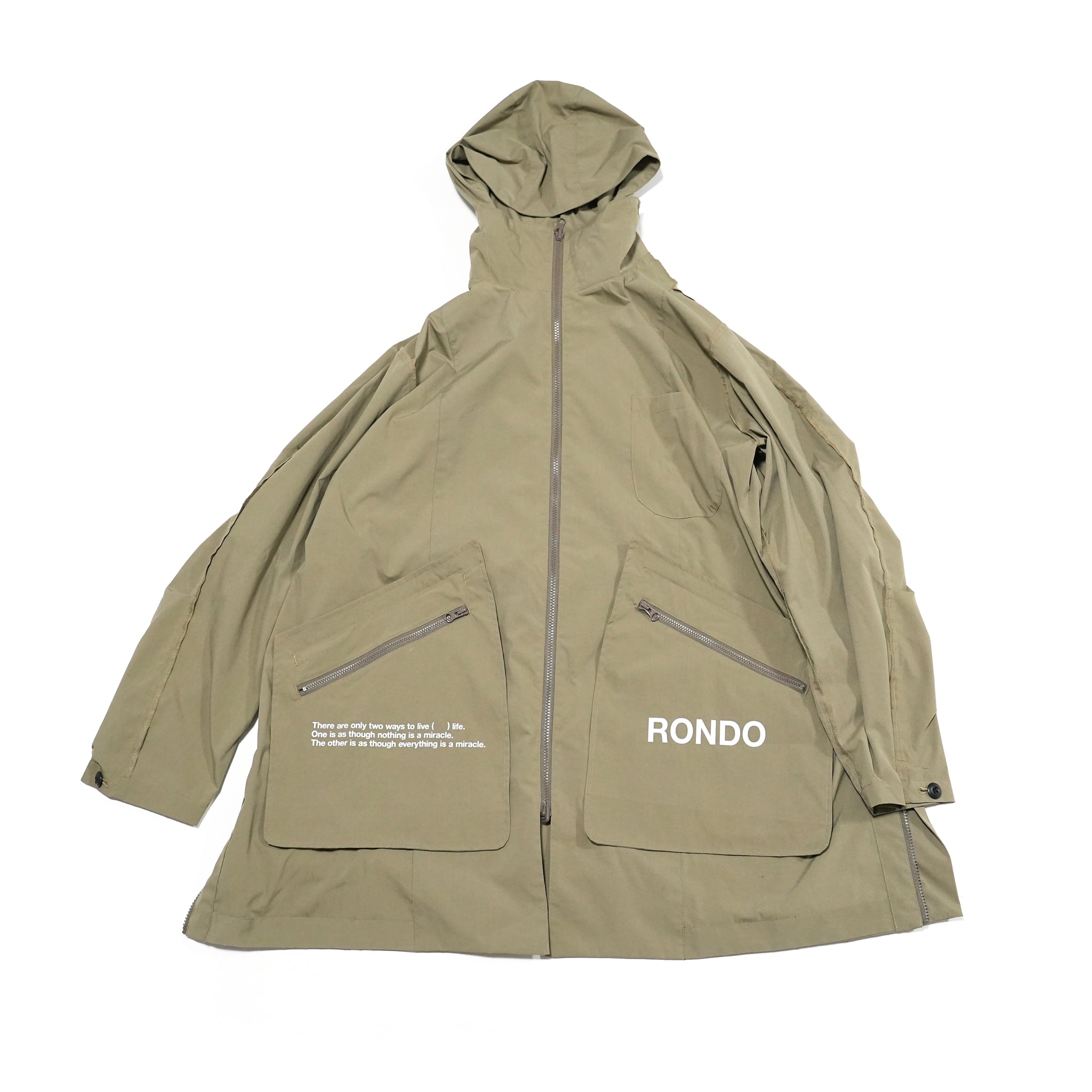 No:UN-002_SS23_b | Name:REVERSIVLE MODS COAT (SOLOTEX) | Color:Coyote【UNTRACE_アントレース】【archive】