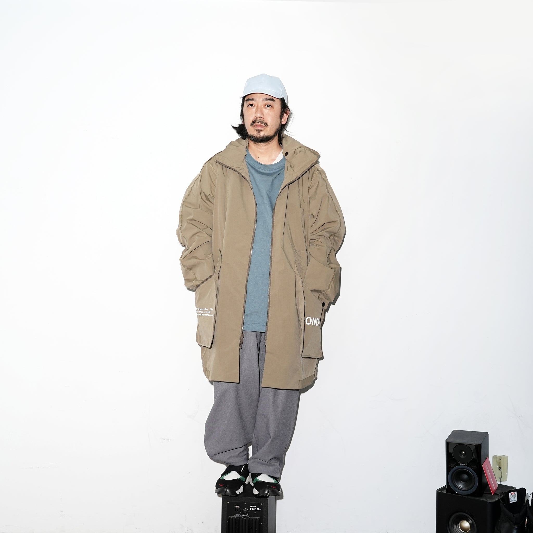 No:UN-002_SS23_b | Name:REVERSIVLE MODS COAT (SOLOTEX) | Color:Coyote【UNTRACE_アントレース】【archive】