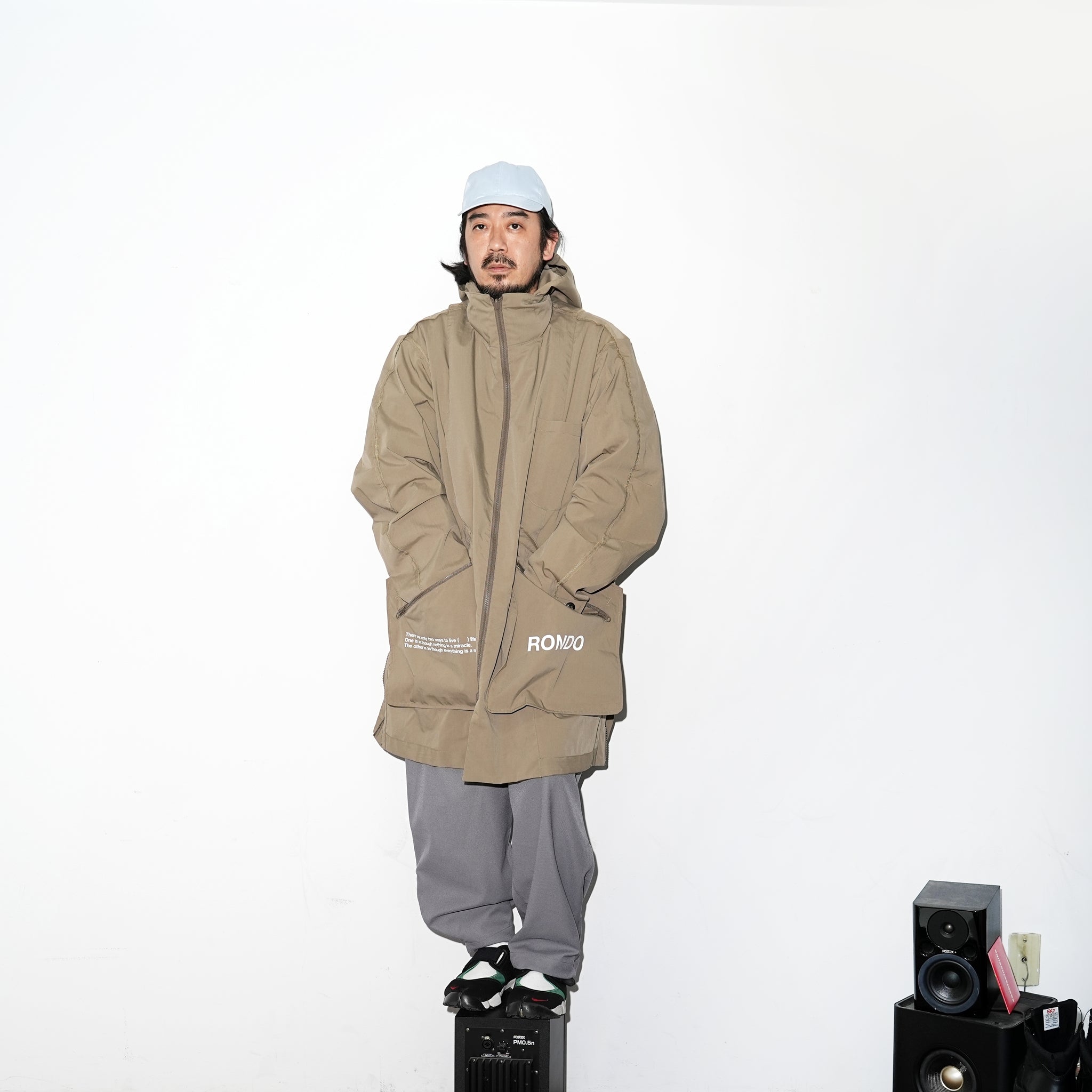 No:UN-002_SS23_b | Name:REVERSIVLE MODS COAT (SOLOTEX) | Color:Coyote【UNTRACE_アントレース】【archive】