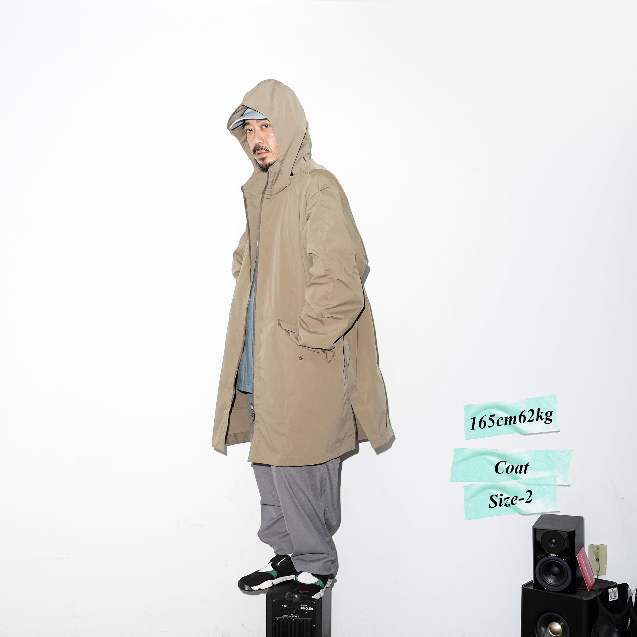 No:UN-002_SS23_b | Name:REVERSIVLE MODS COAT (SOLOTEX) | Color:Coyote【UNTRACE_アントレース】【archive】