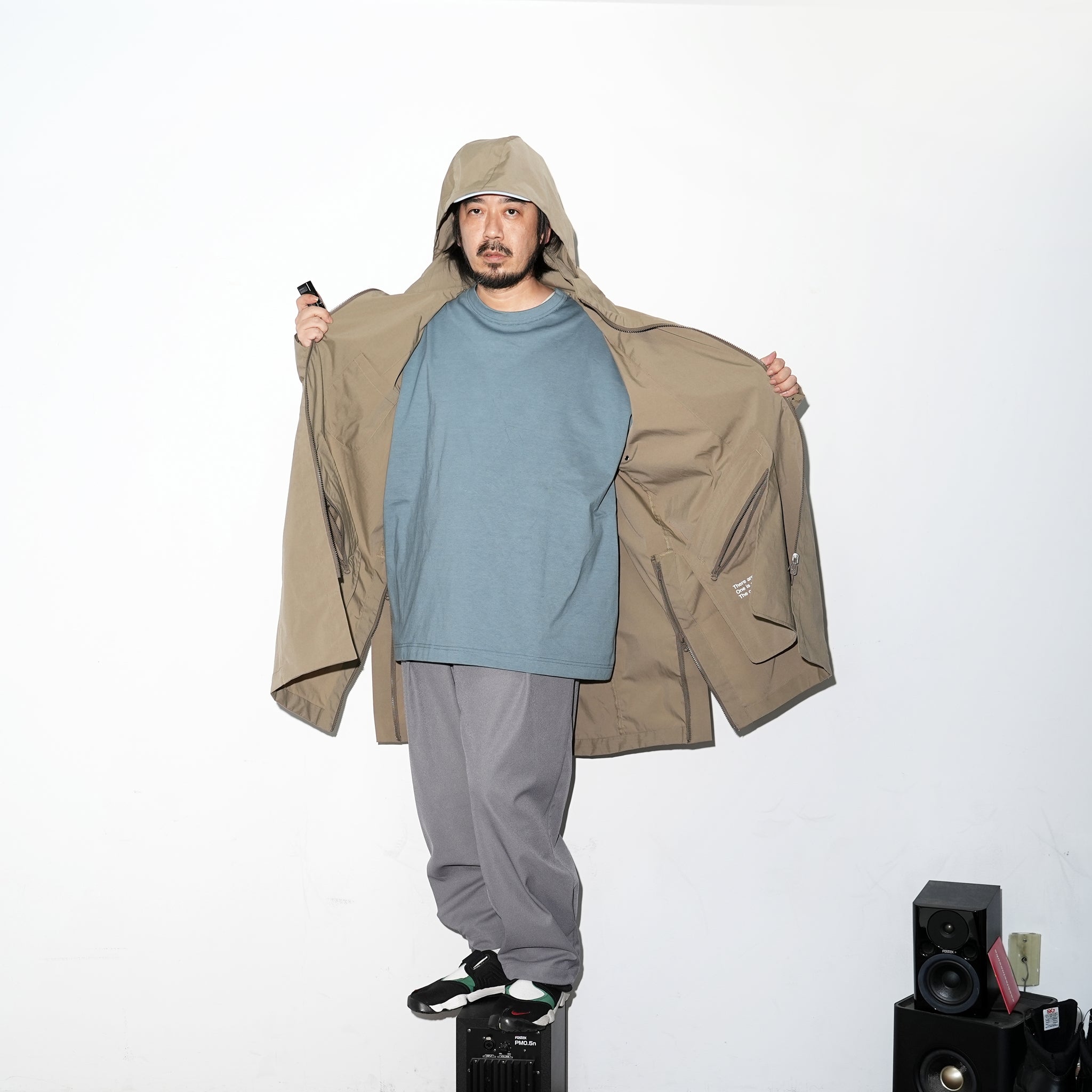 No:UN-002_SS23_b | Name:REVERSIVLE MODS COAT (SOLOTEX) | Color:Coyote【UNTRACE_アントレース】【archive】