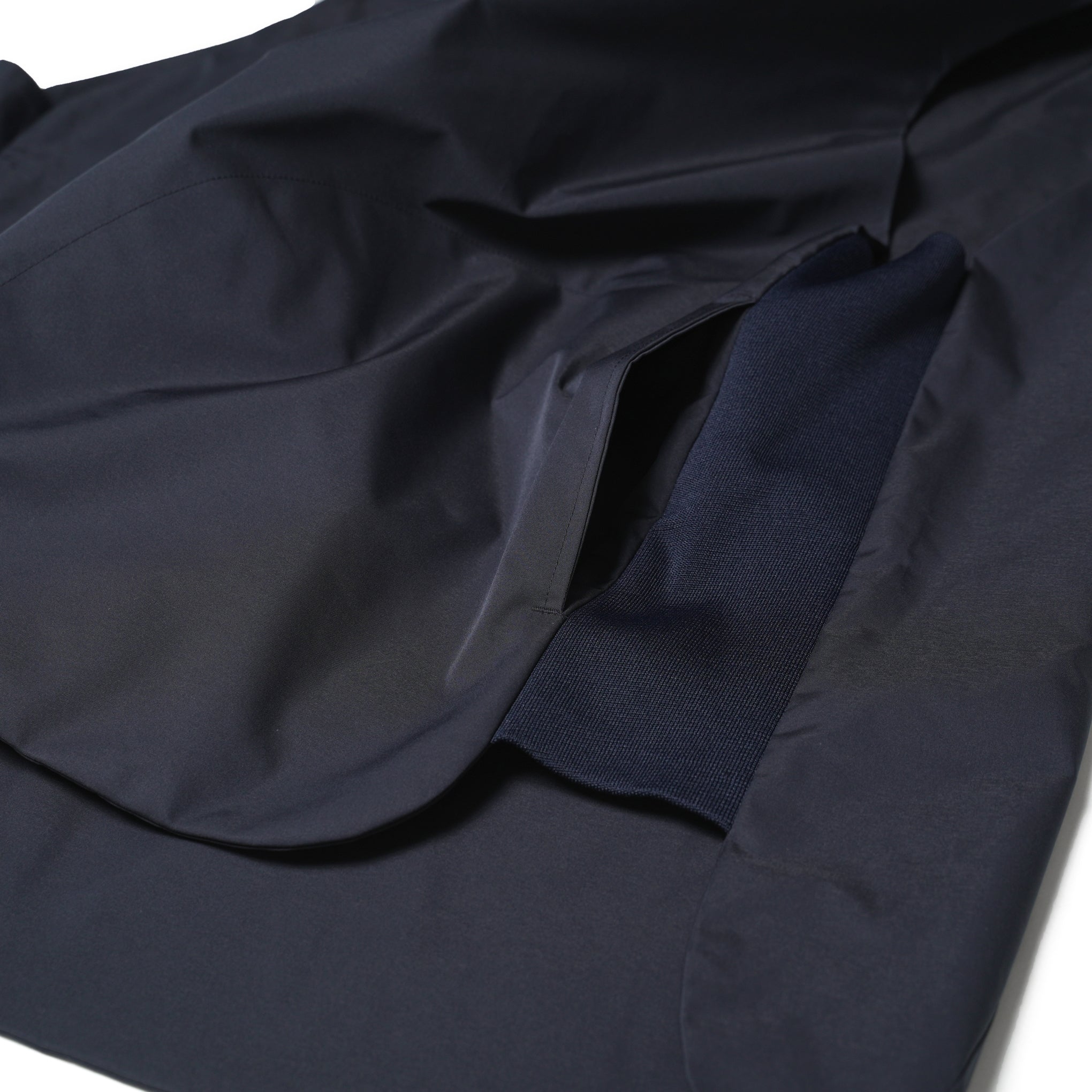 No:UN-004_SS23_a | Name:ZIPPER VEST (TEFLON) | Color:Dark Navy【UNTRACE_アントレース】【archive】