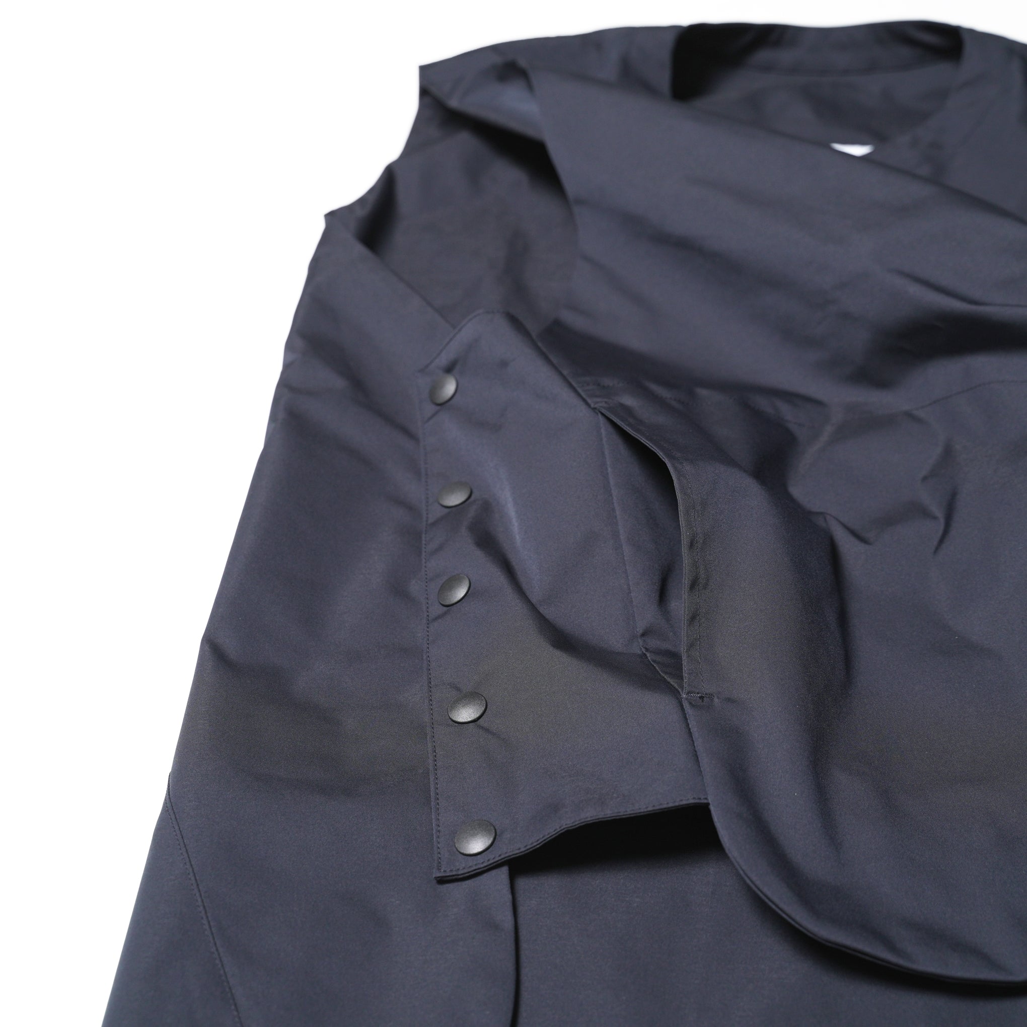 No:UN-004_SS23_a | Name:ZIPPER VEST (TEFLON) | Color:Dark Navy【UNTRACE_アントレース】【archive】