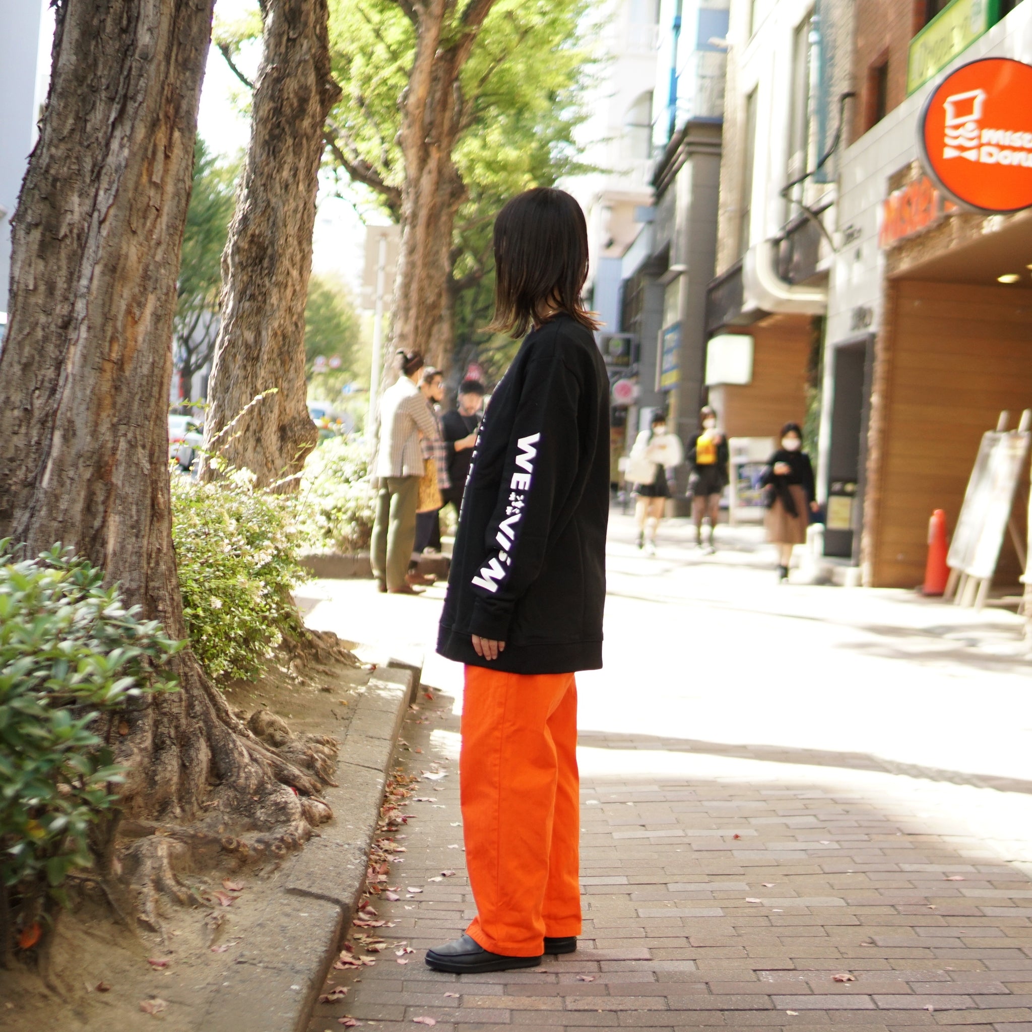 NO:WDM13R0702A | Name:fashion-slang-top-black | 【WEAVISM_ウィービズム】