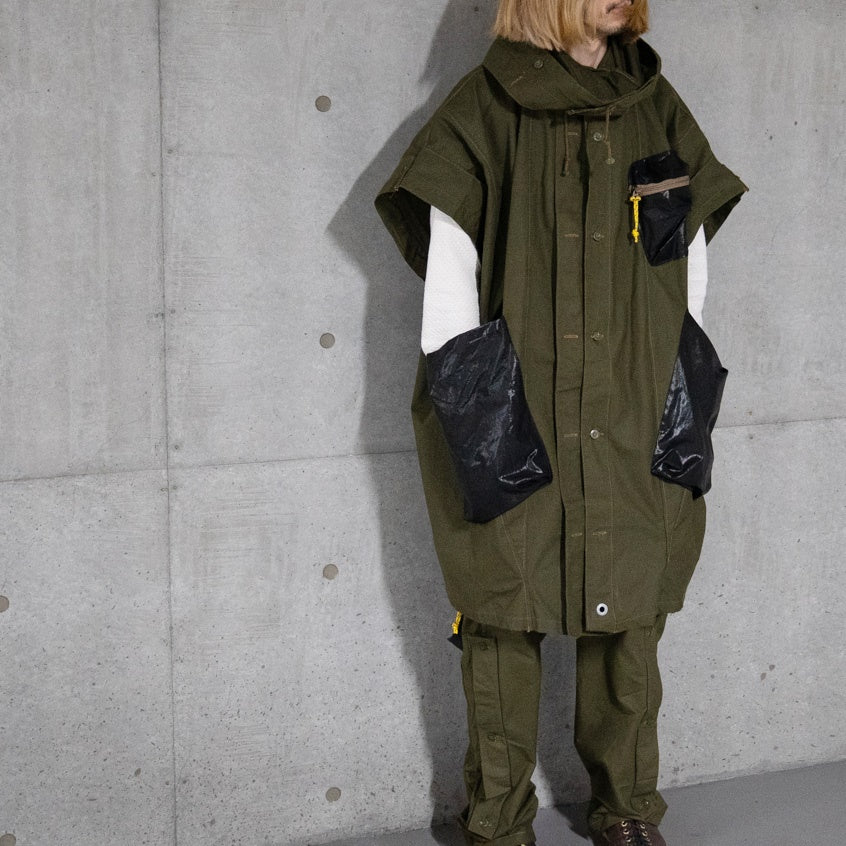 MO22SP-RS-PK01 | U.S ARMY TENT OUTDOOR PARKA | Color:Olive【MAKEOVER_メイクオーバー】【VARDE77_バルデセブンティセブン】【archive】