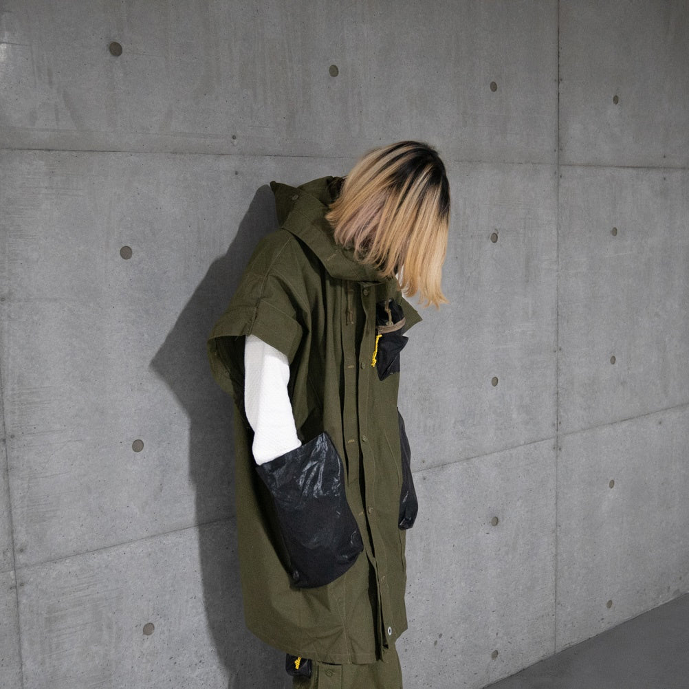 MO22SP-RS-PK01 | U.S ARMY TENT OUTDOOR PARKA | Color:Olive【MAKEOVER_メイクオーバー】【VARDE77_バルデセブンティセブン】【archive】