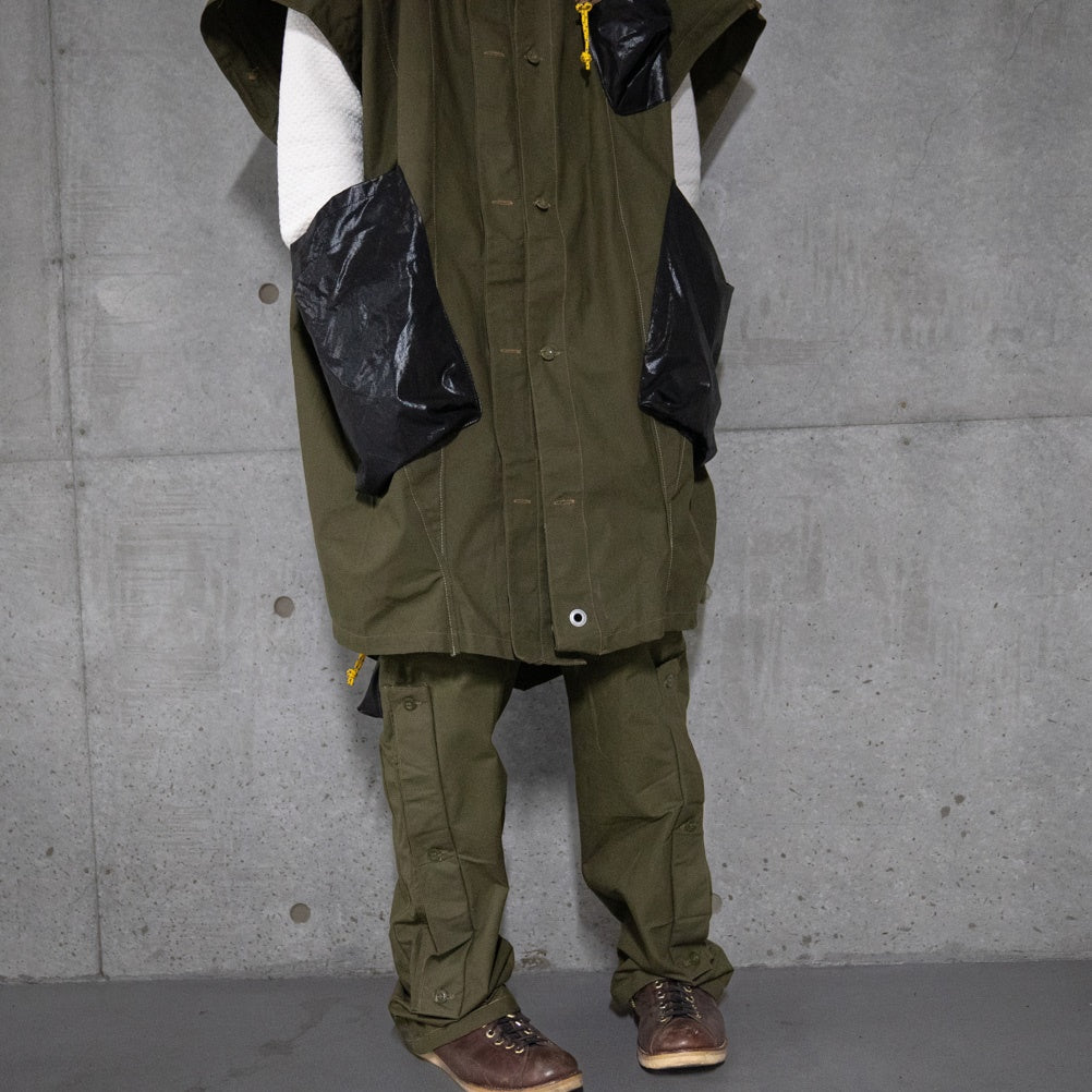 MO22SP-RS-PK01 | U.S ARMY TENT OUTDOOR PARKA | Color:Olive【MAKEOVER_メイクオーバー】【VARDE77_バルデセブンティセブン】【archive】