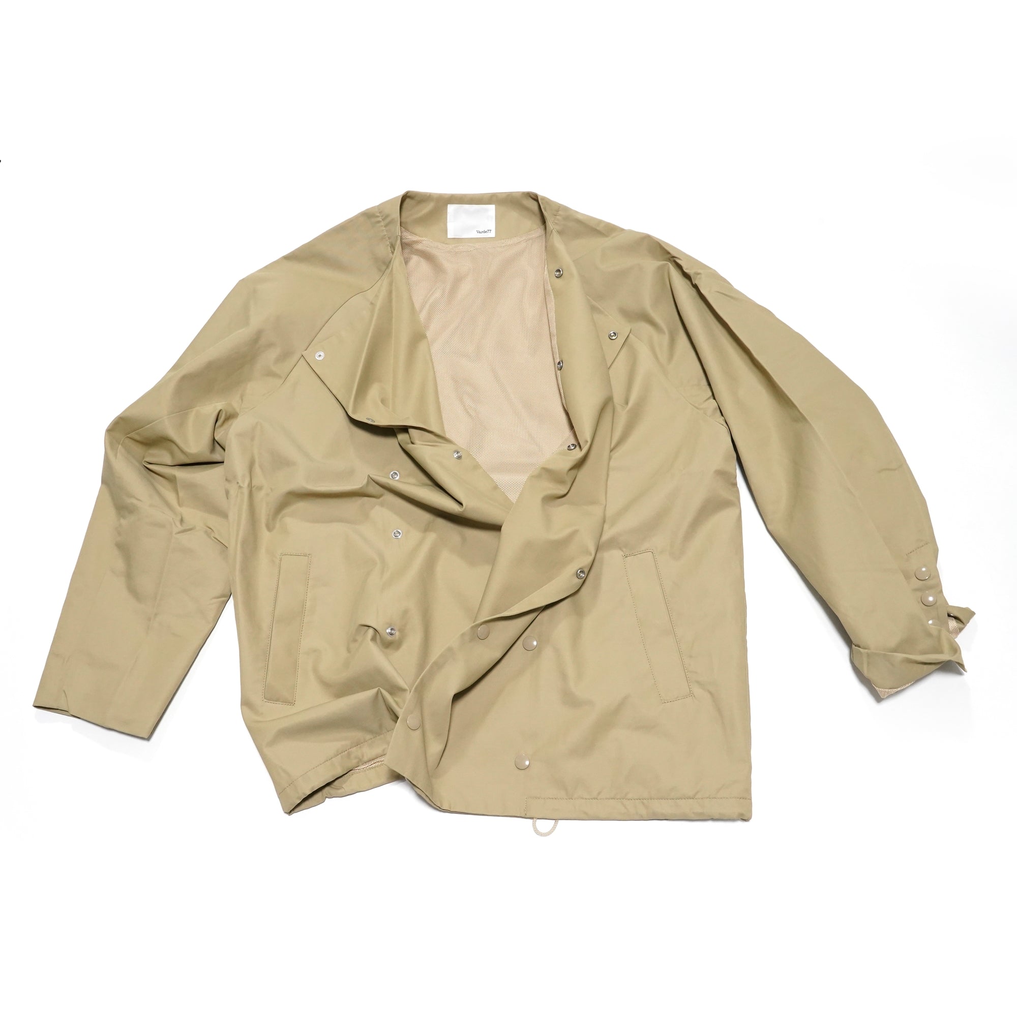 No:vr21ss-sd-jc01 | Name:UNCONVENTION COACH JACKET | Color:LIGHT BROWN | Size-Free【VARDE77】-VARDE77-ADDICTION FUKUOKA