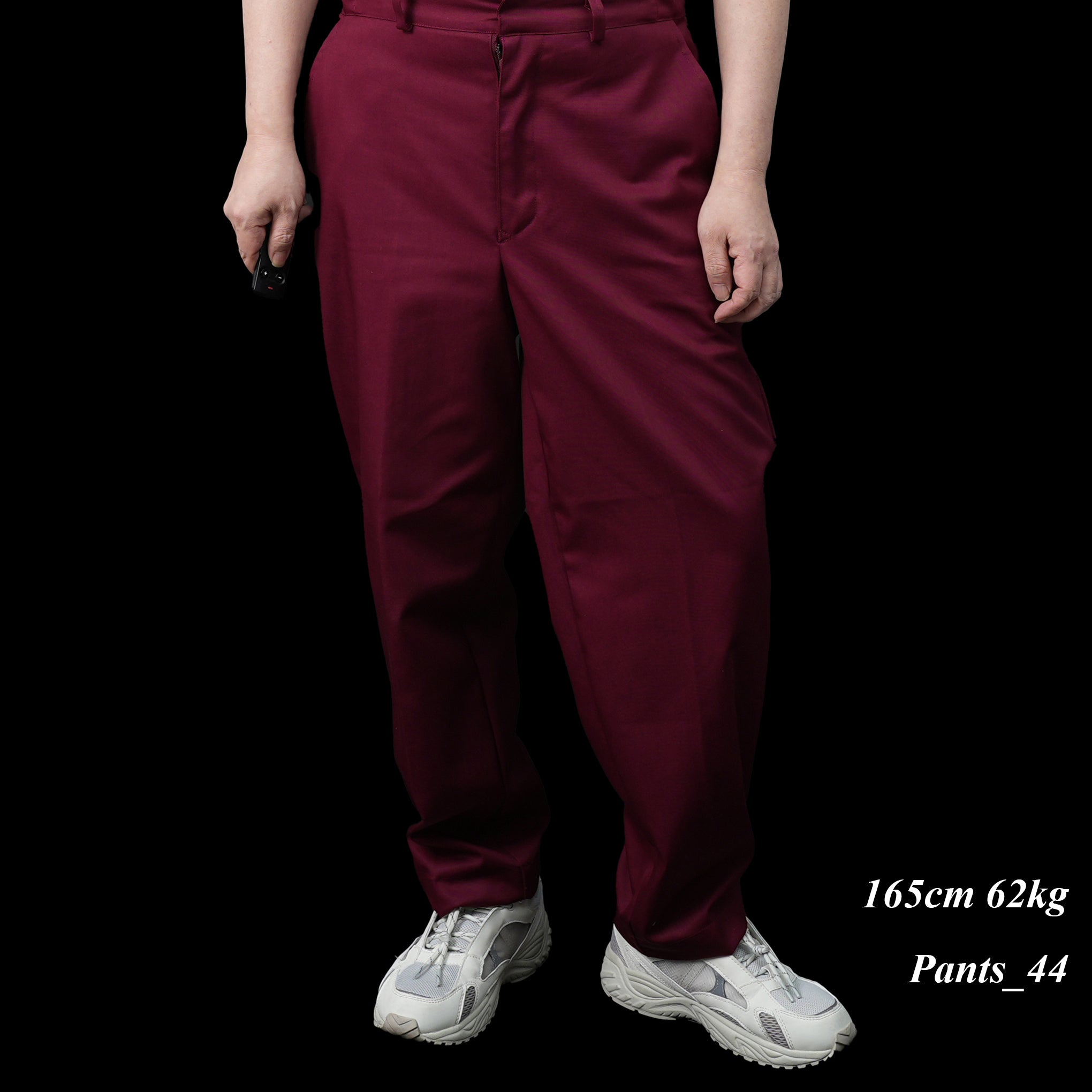 VE-23SS-V2 | Pantalone Uficio | Color:Green/Burgundy/Black【VECCHI_ベッチ】