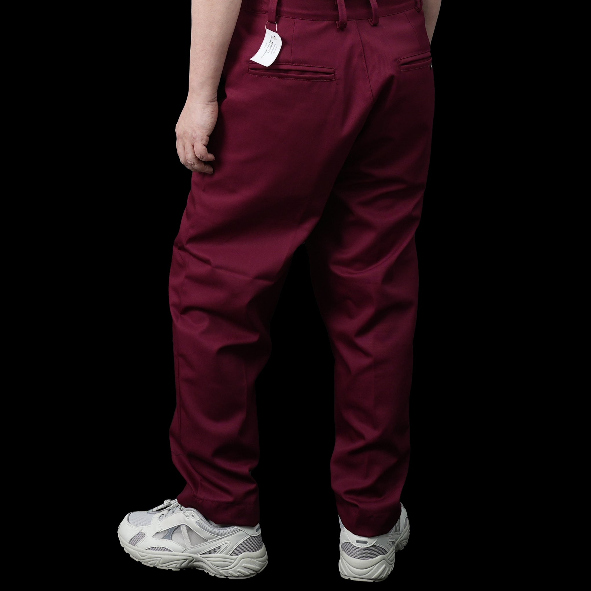 VE-23SS-V2 | Pantalone Uficio | Color:Green/Burgundy/Black【VECCHI_ベッチ】