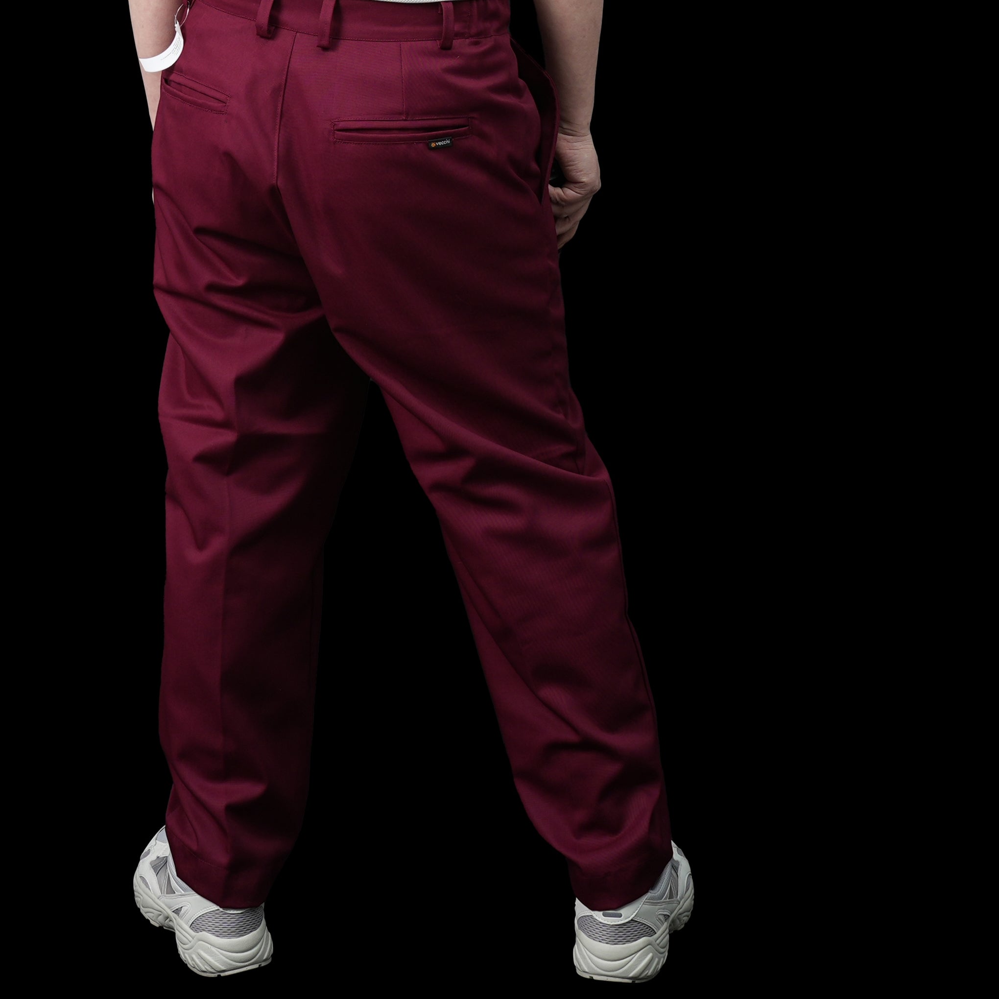 VE-23SS-V2 | Pantalone Uficio | Color:Green/Burgundy/Black【VECCHI_ベッチ】