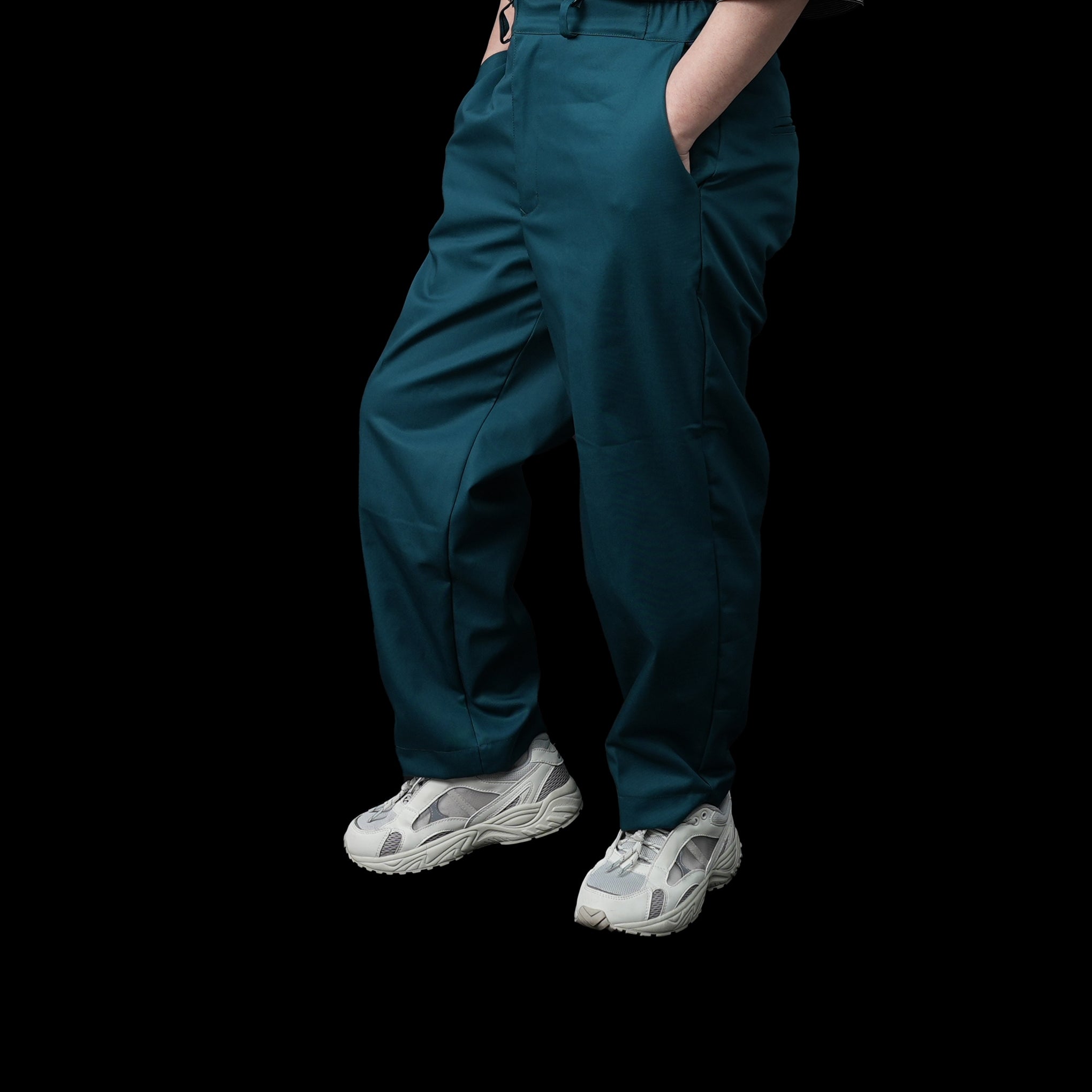 VE-23SS-V2 | Pantalone Uficio | Color:Green/Burgundy/Black【VECCHI_ベッチ】