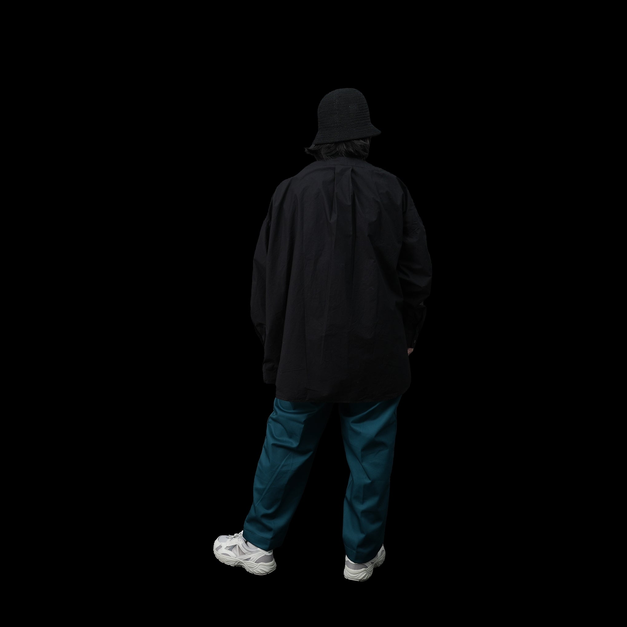 VE-23SS-V2 | Pantalone Uficio | Color:Green/Burgundy/Black【VECCHI_ベッチ】