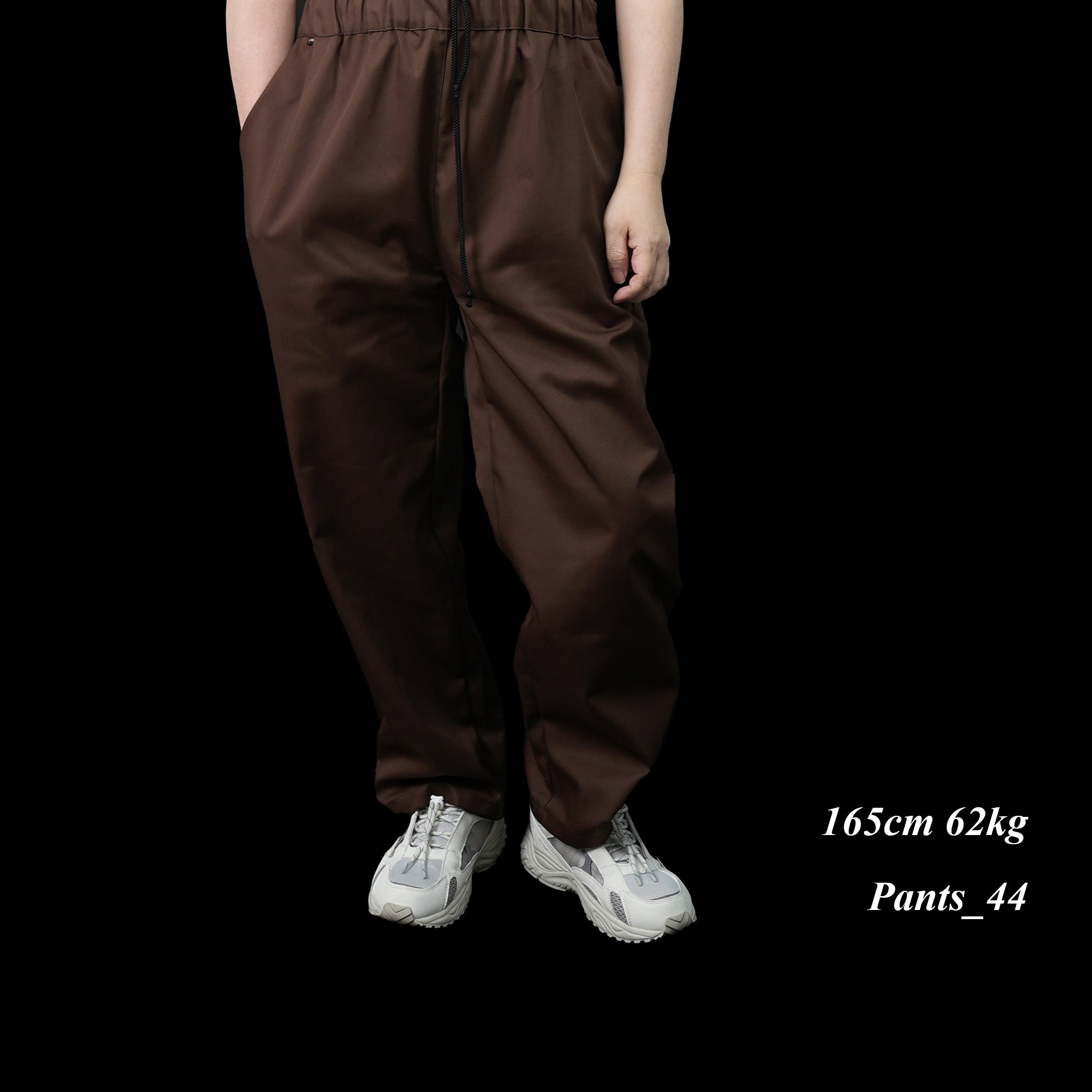 VE-23SS-V1 | C.Coulisse Easy Pants | Color:Green/Burgundy/Brown【VECCHI_ベッチ】