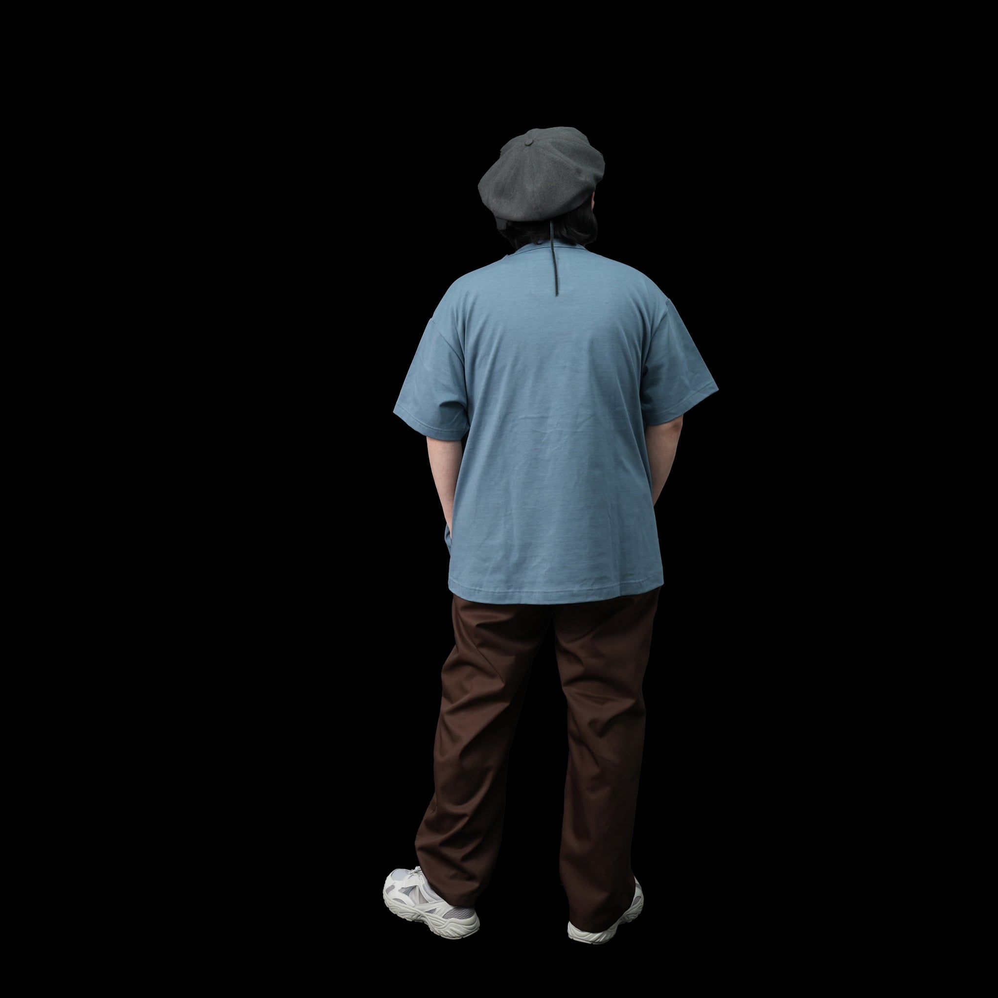 VE-23SS-V1 | C.Coulisse Easy Pants | Color:Green/Burgundy/Brown【VECCHI_ベッチ】
