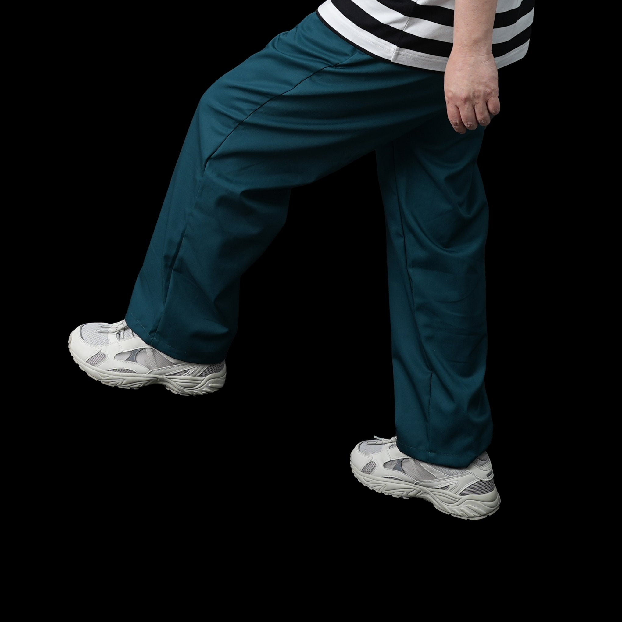 VE-23SS-V1 | C.Coulisse Easy Pants | Color:Green/Burgundy/Brown【VECCHI_ベッチ】