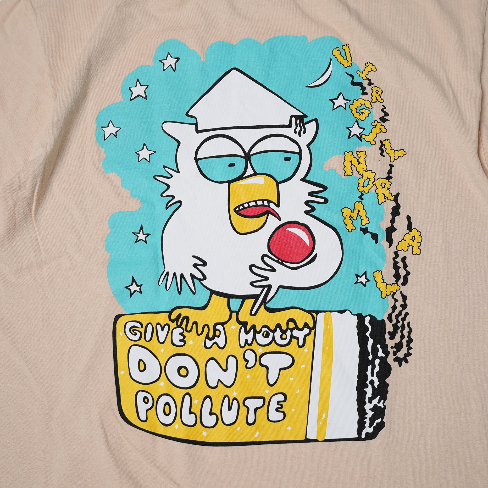 VN254 | GIVE A HOOT | Color:Beige【VIRGIL NORMAL_ヴァージルノーマル】【ネコポス選択可能】