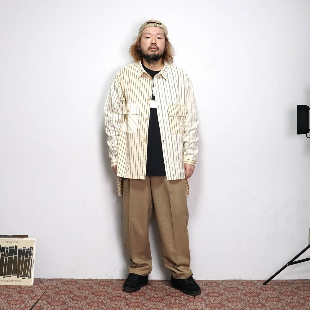 No:voo-1035 | Name:LONGTAIL SHACKET | Color:STRIPE | Size-Q/K【VOO】-VOO-ADDICTION FUKUOKA