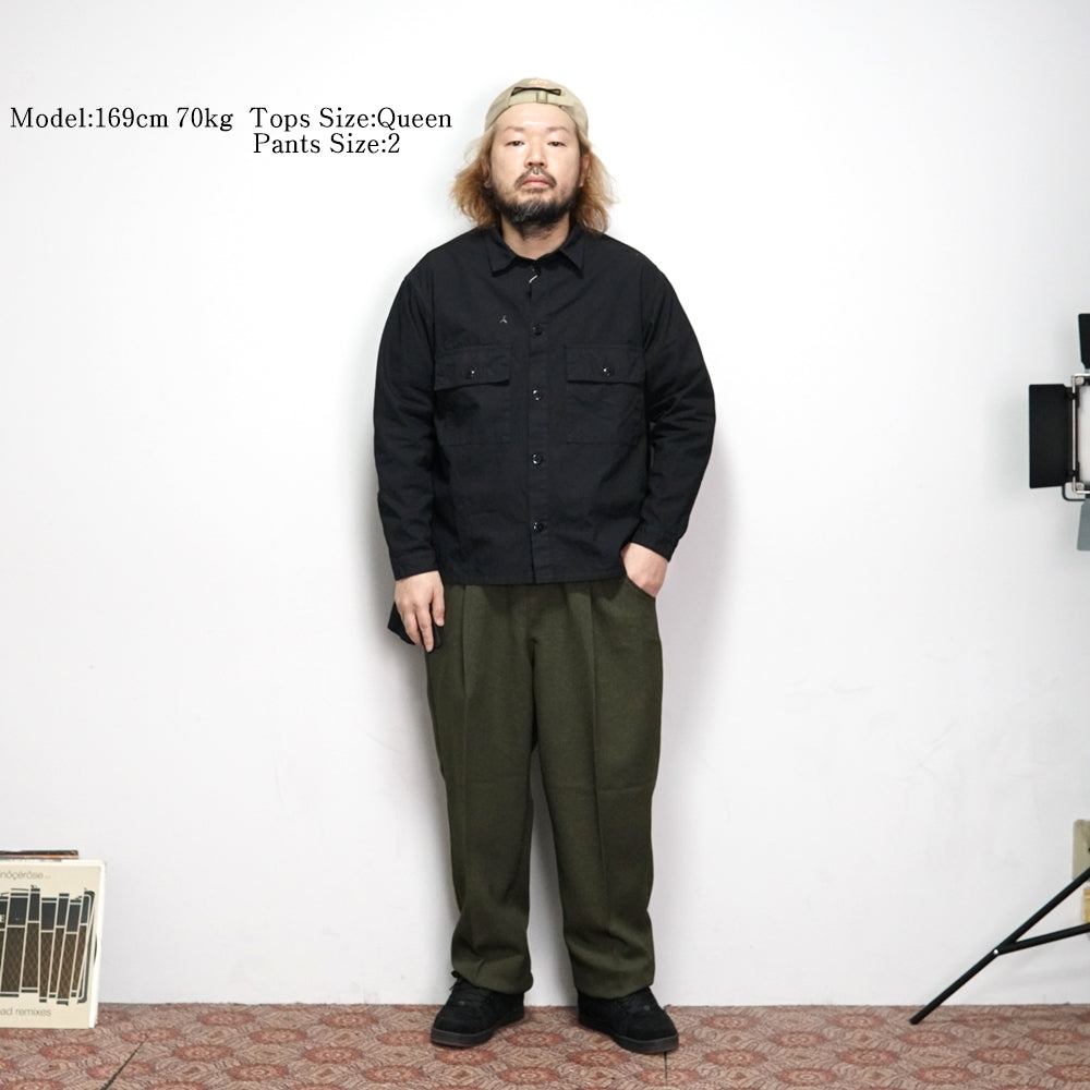 No:voo-1035 | Name:LONGTAIL SHACKET | Color:BLACK | Size-Q【VOO】-VOO-ADDICTION FUKUOKA