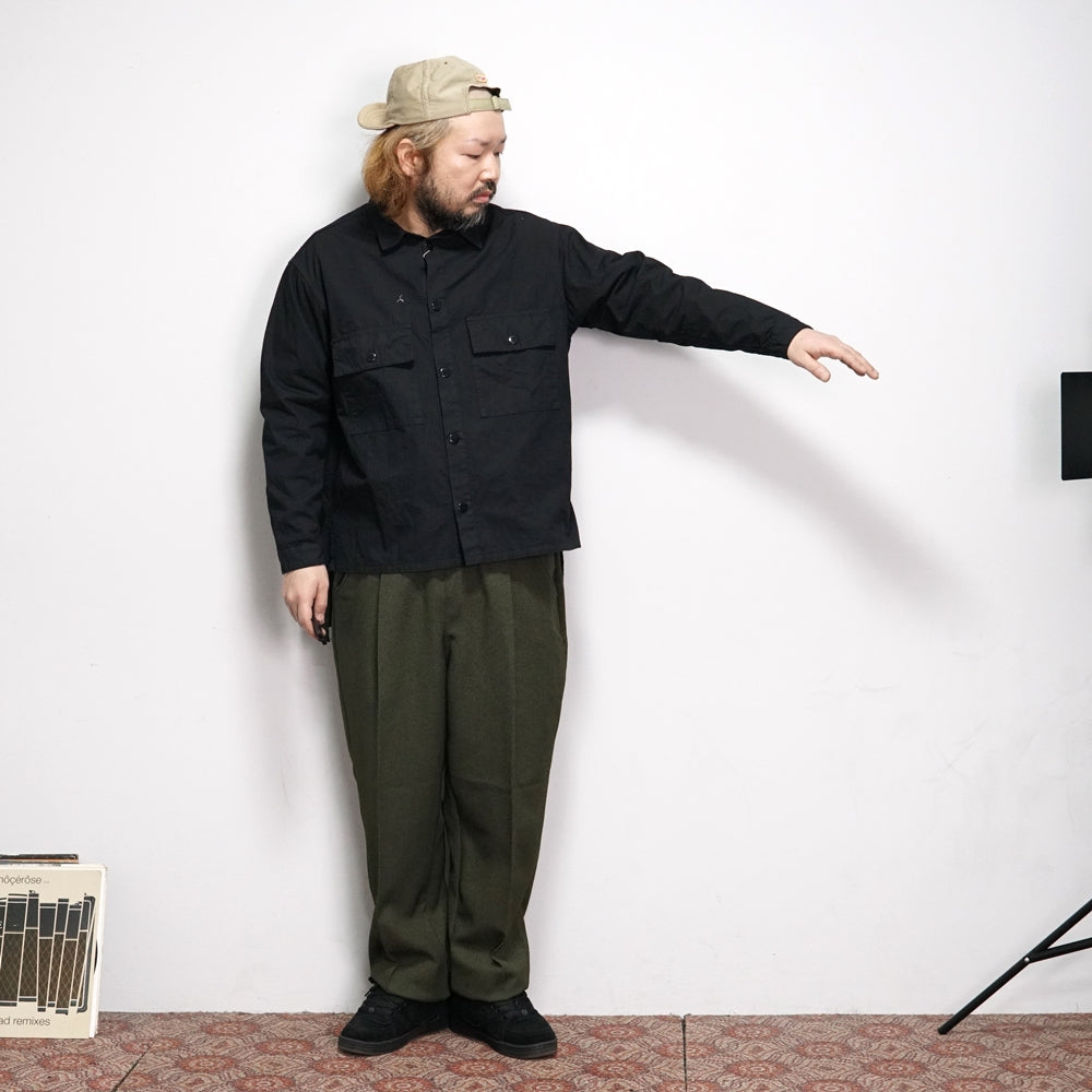 No:voo-1035 | Name:LONGTAIL SHACKET | Color:BLACK | Size-Q【VOO】-VOO-ADDICTION FUKUOKA