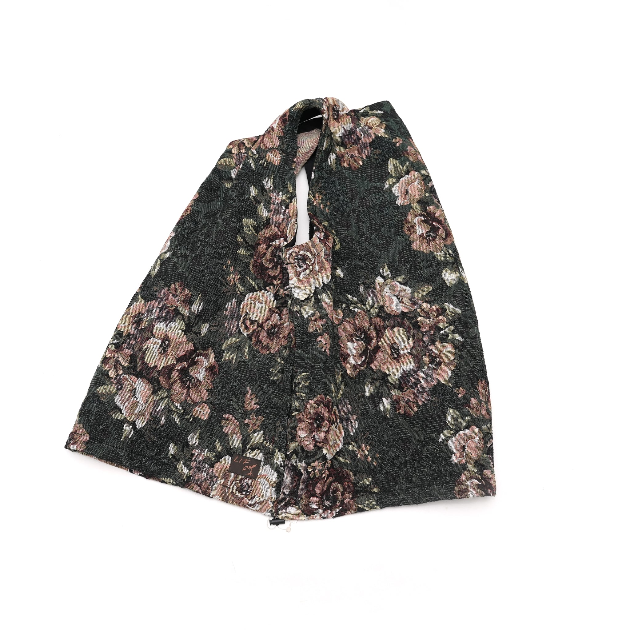 No:VOO-1118 | Name:GOBELIN VEST | Color:Beige/Green/Black【VOO_ヴォー】【archive】