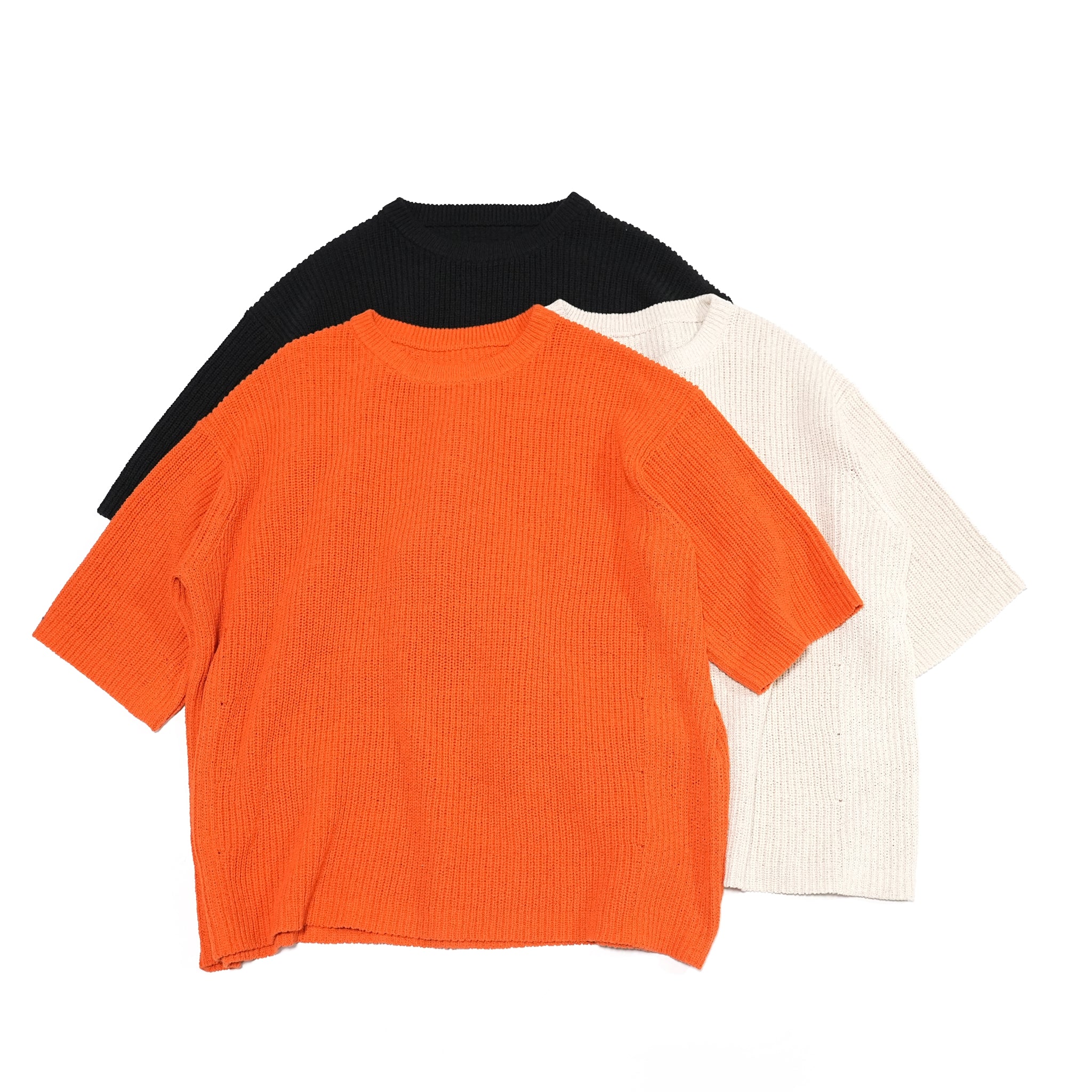 No:VOO-1127 | Name:SPEKNIT 3/5 | Color:Natural/Orange/Sumi Black【VOO_ヴォー】【archive】