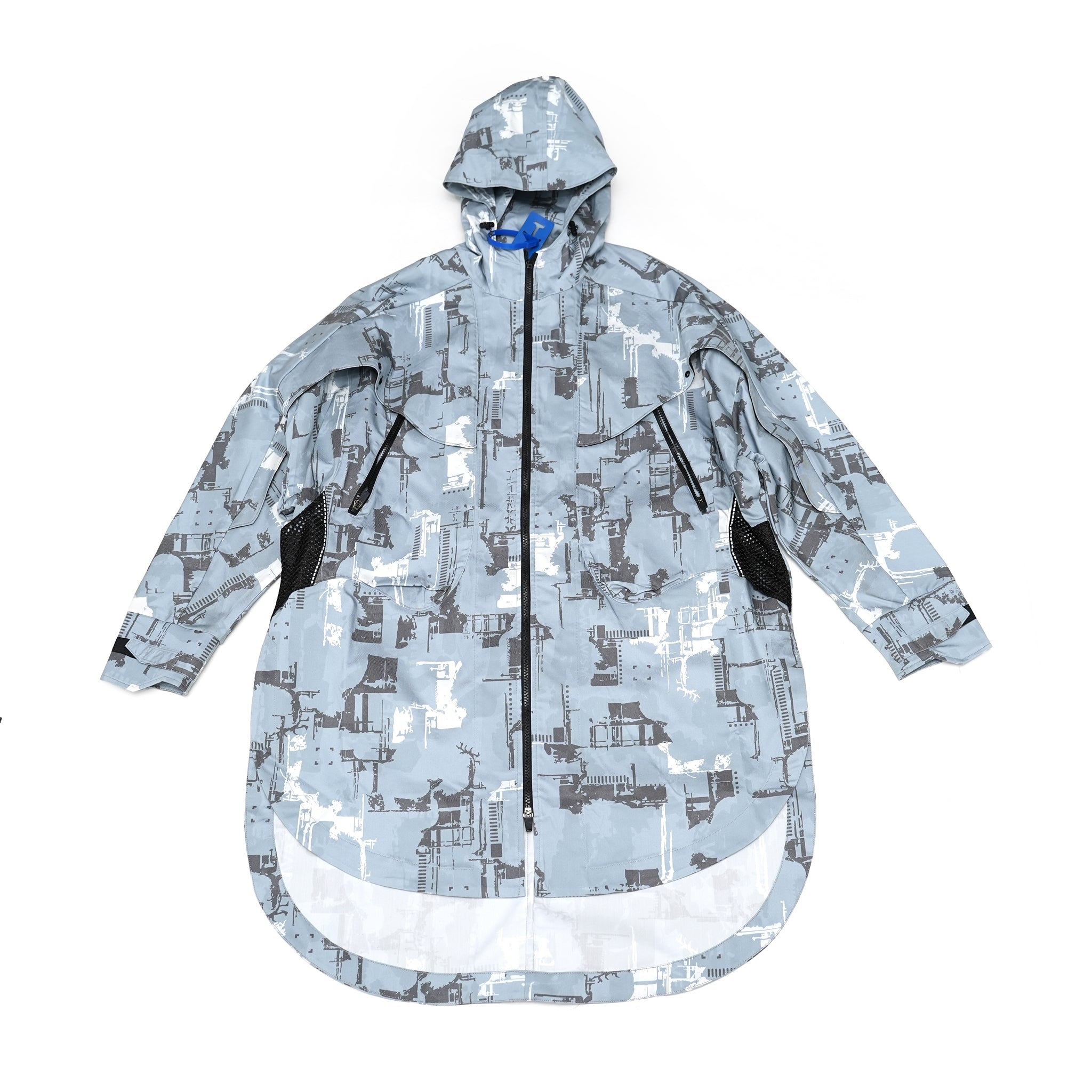 No:WDM16R0821A | Name:Mutation Signature Oversize Jacket | Color:Aqua【WEAVISM_ウィーヴィズム】【archive】