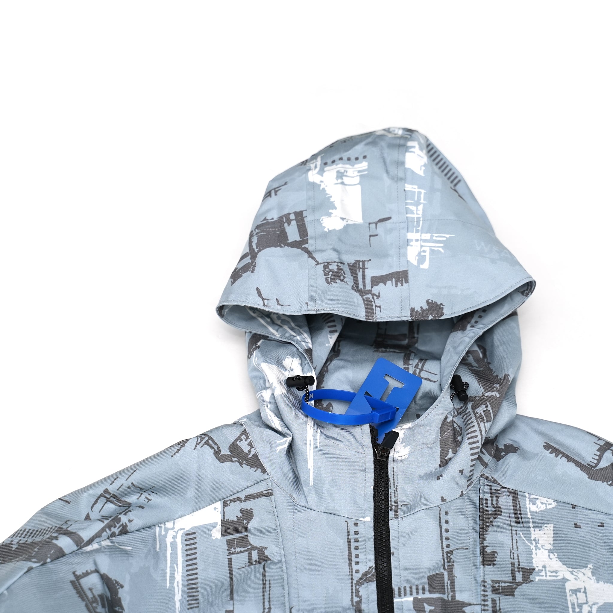 No:WDM16R0821A | Name:Mutation Signature Oversize Jacket | Color:Aqua【WEAVISM_ウィーヴィズム】【archive】