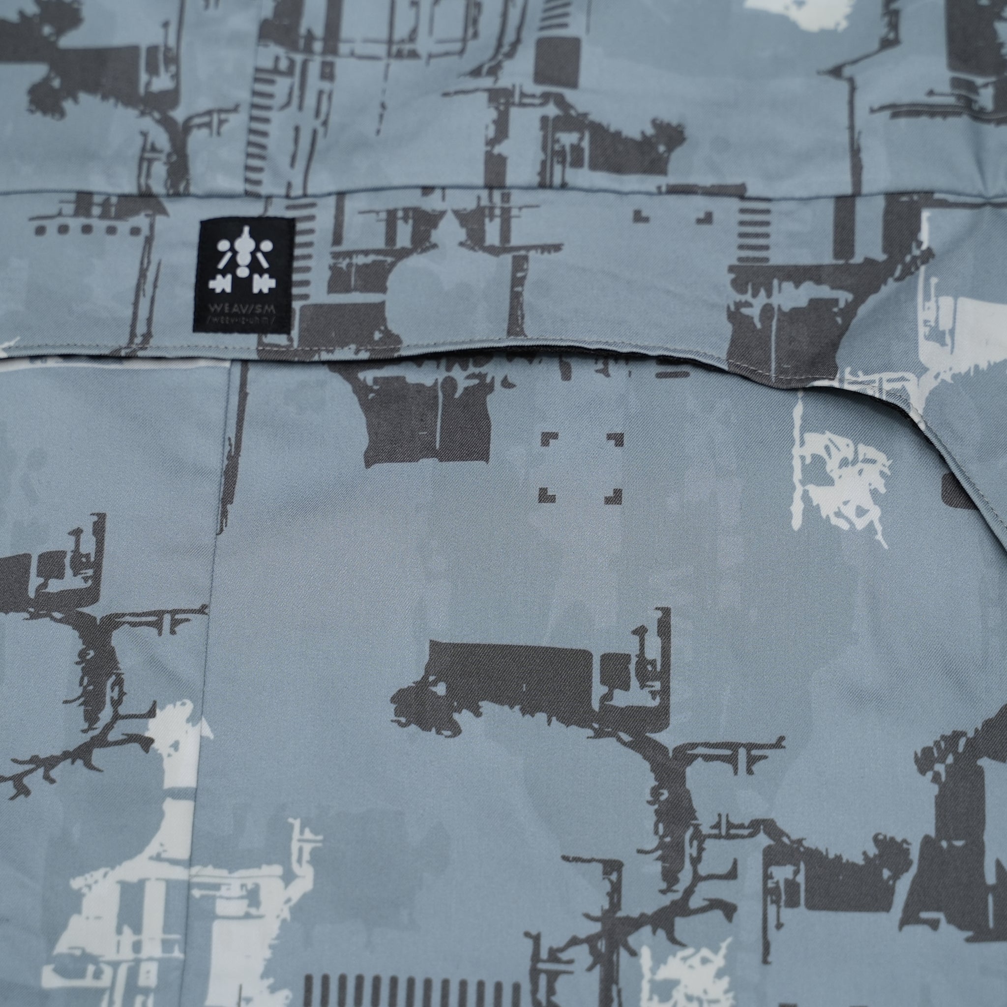 No:WDM16R0821A | Name:Mutation Signature Oversize Jacket | Color:Aqua【WEAVISM_ウィーヴィズム】【archive】