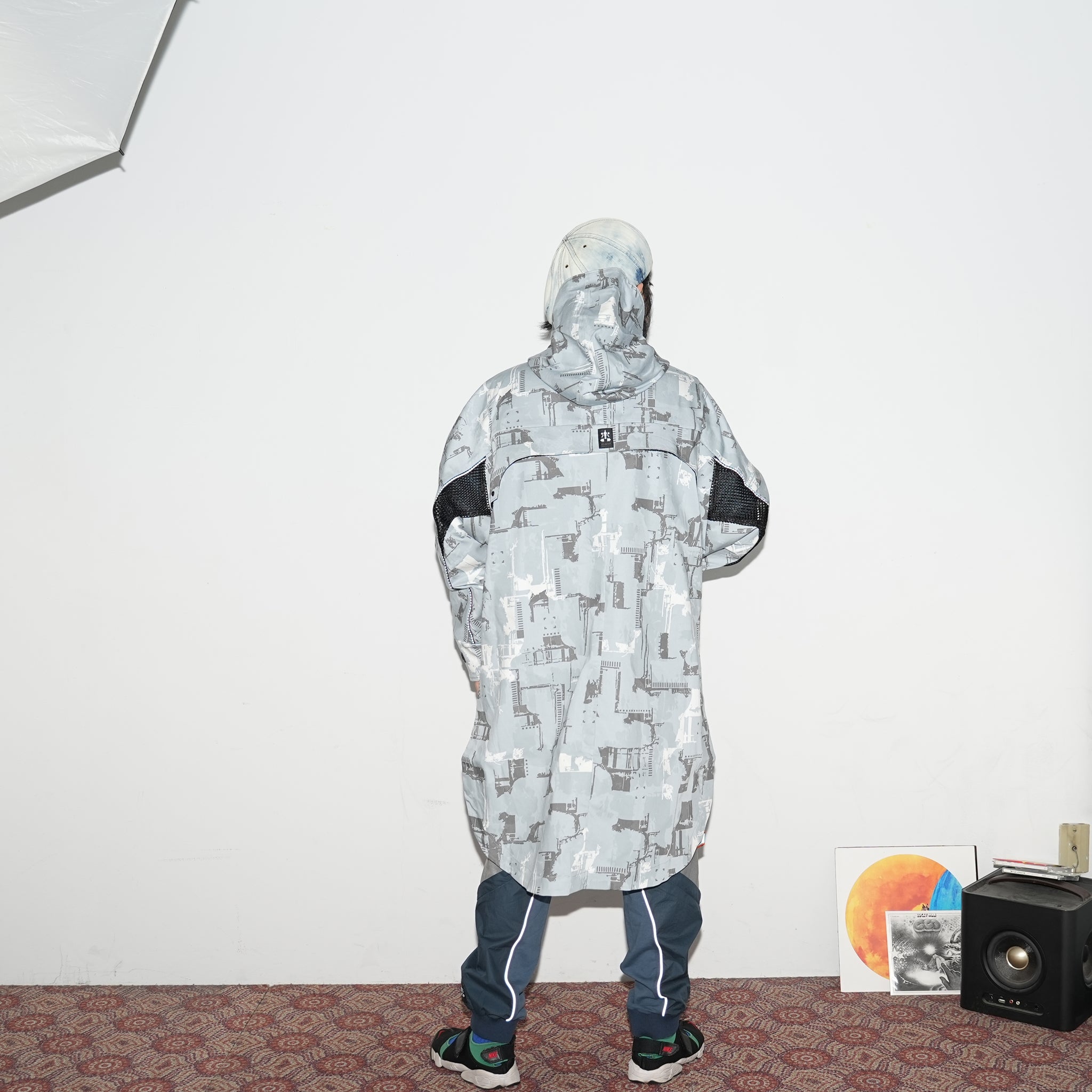 No:WDM16R0821A | Name:Mutation Signature Oversize Jacket | Color:Aqua【WEAVISM_ウィーヴィズム】【archive】