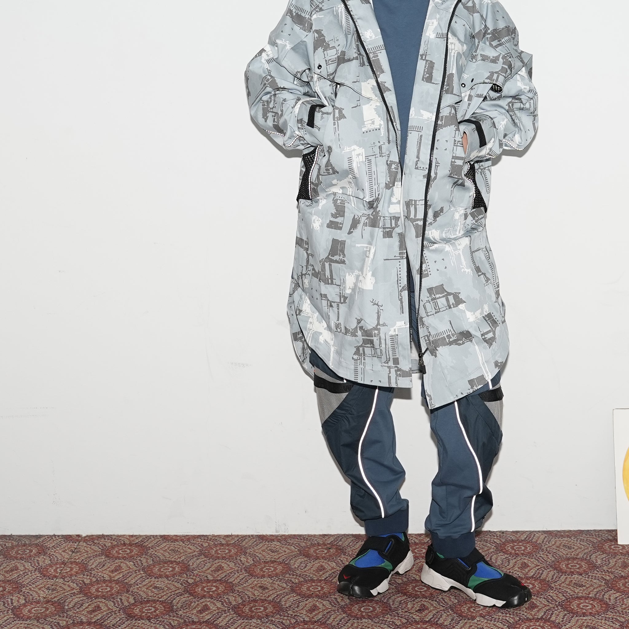 No:WDM16R0821A | Name:Mutation Signature Oversize Jacket | Color:Aqua【WEAVISM_ウィーヴィズム】【archive】