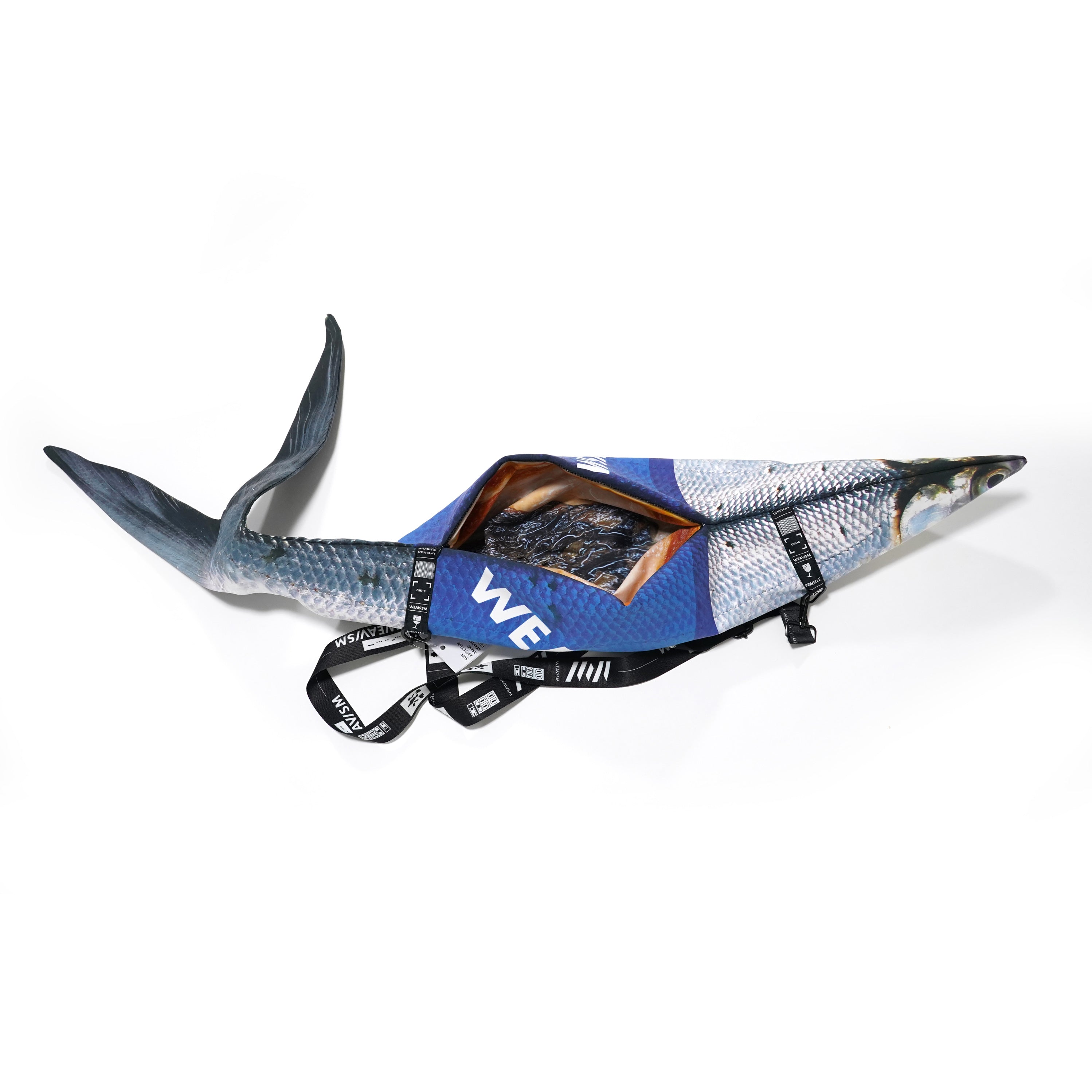 NO:WDAC0R0181A | Name:WHAT FISH Bag Big - Gray | 【WEAVISM】-WEAVISM-ADDICTION FUKUOKA