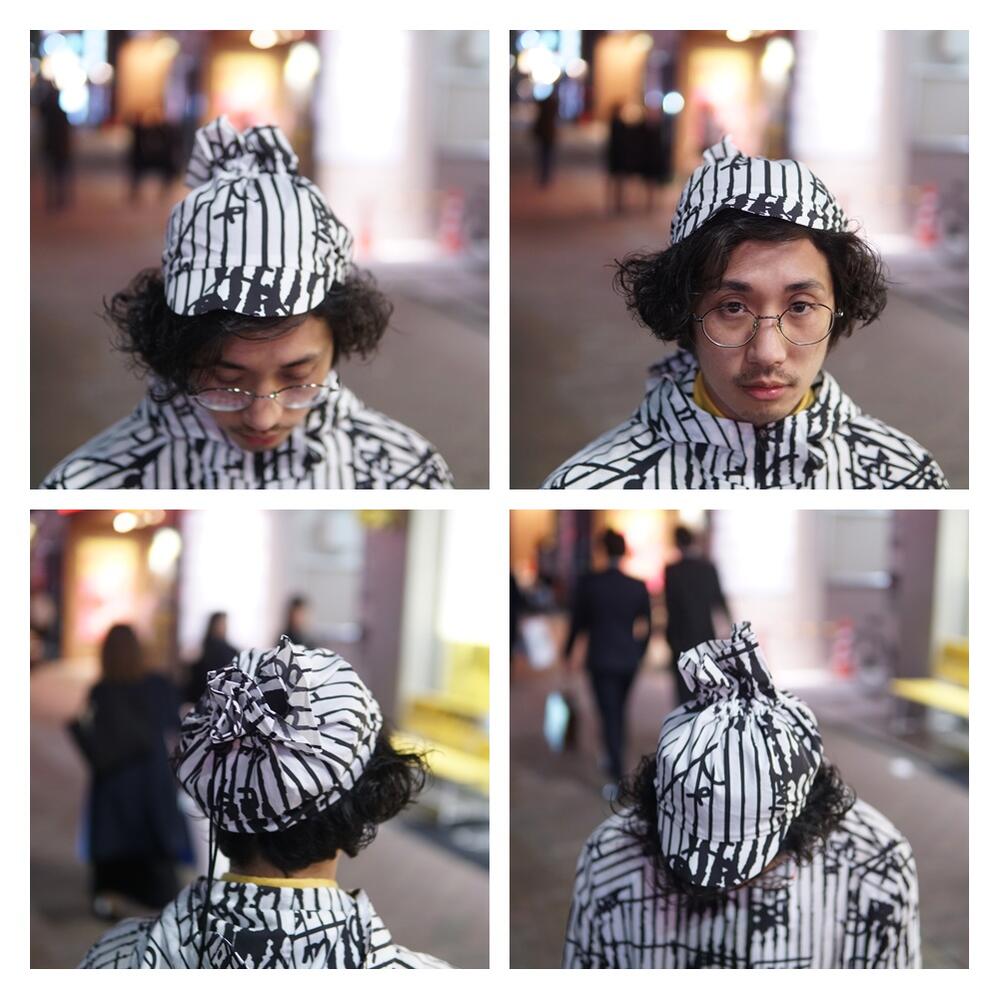 No-WDAC4R0101C | Name-Candy Hat - B/W | 【WEAVISM】【ネコポス選択可能】-WEAVISM-ADDICTION FUKUOKA