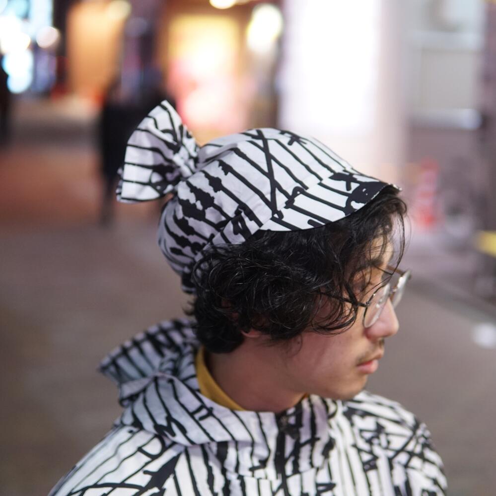 No-WDAC4R0101C | Name-Candy Hat - B/W | 【WEAVISM】【ネコポス選択可能】-WEAVISM-ADDICTION FUKUOKA