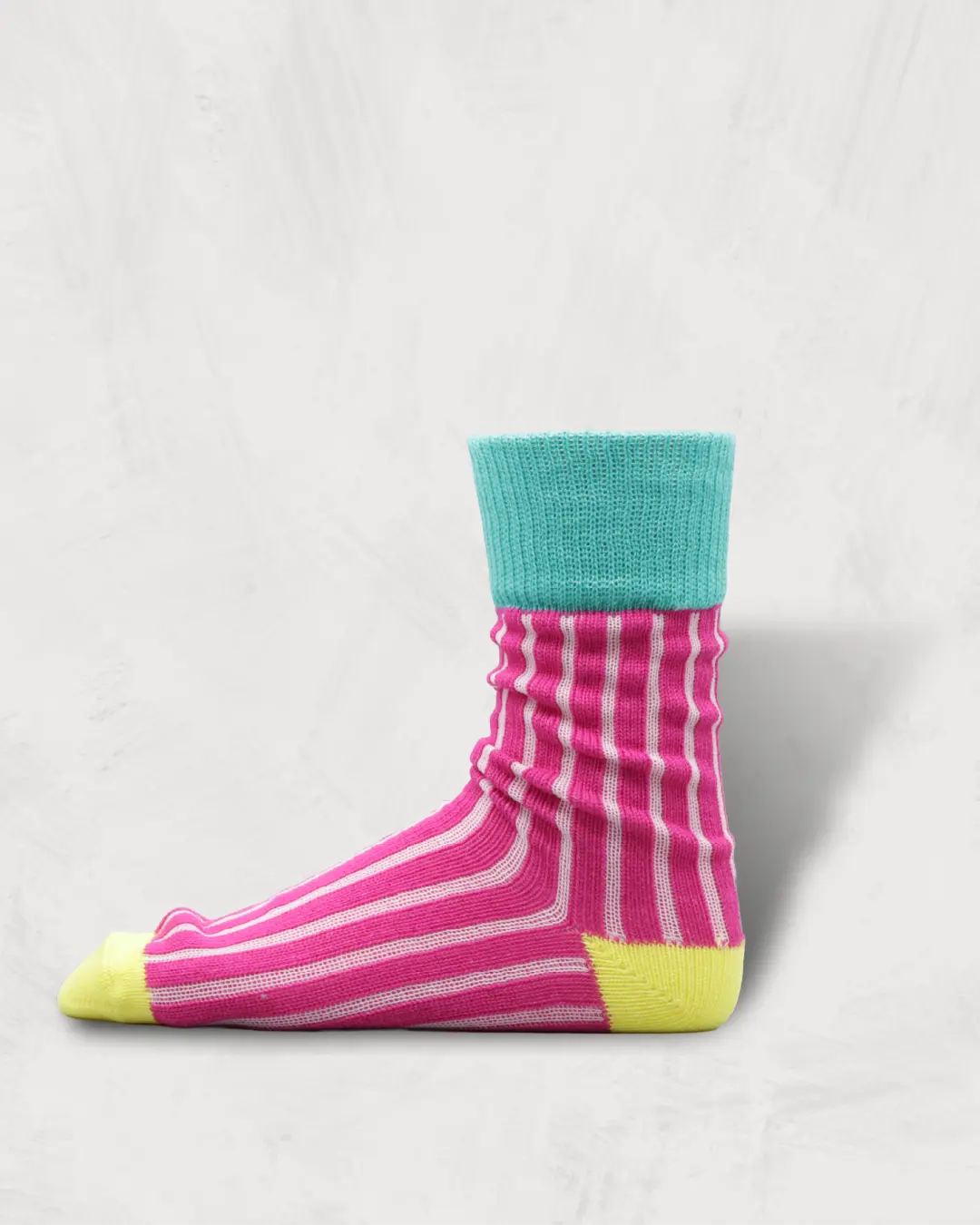 Cotton Needle-Out Socks | Stripes – 4 Colors | DECKA QUALITY SOCKS | SHOWATABÉ【ネコポス選択可能】