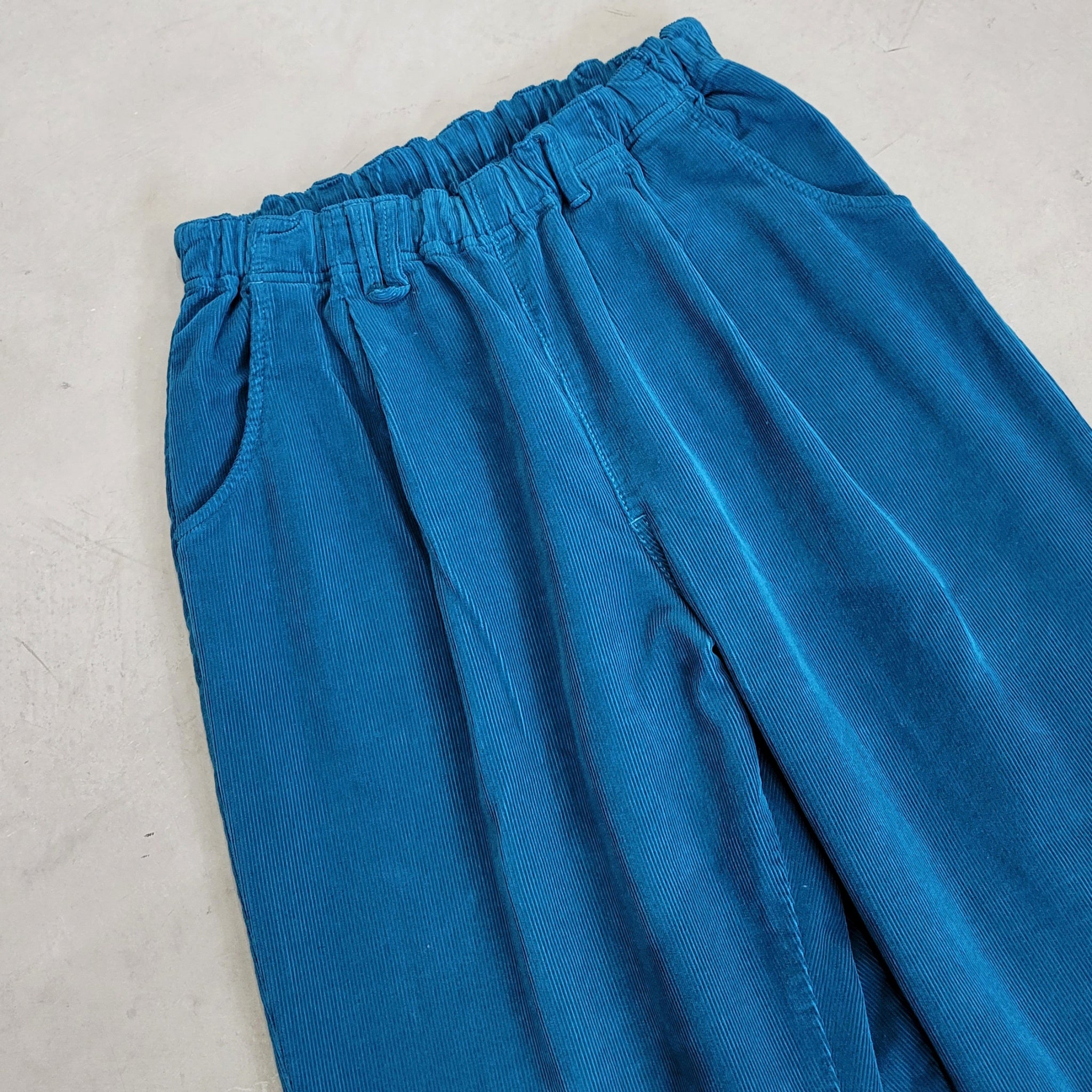 No:VOO-1194_TURQUOISE | Name:CORDUROY EZ | Color:Turquoise【VOO_ヴォー】【入荷予定アイテム・入荷連絡可能】