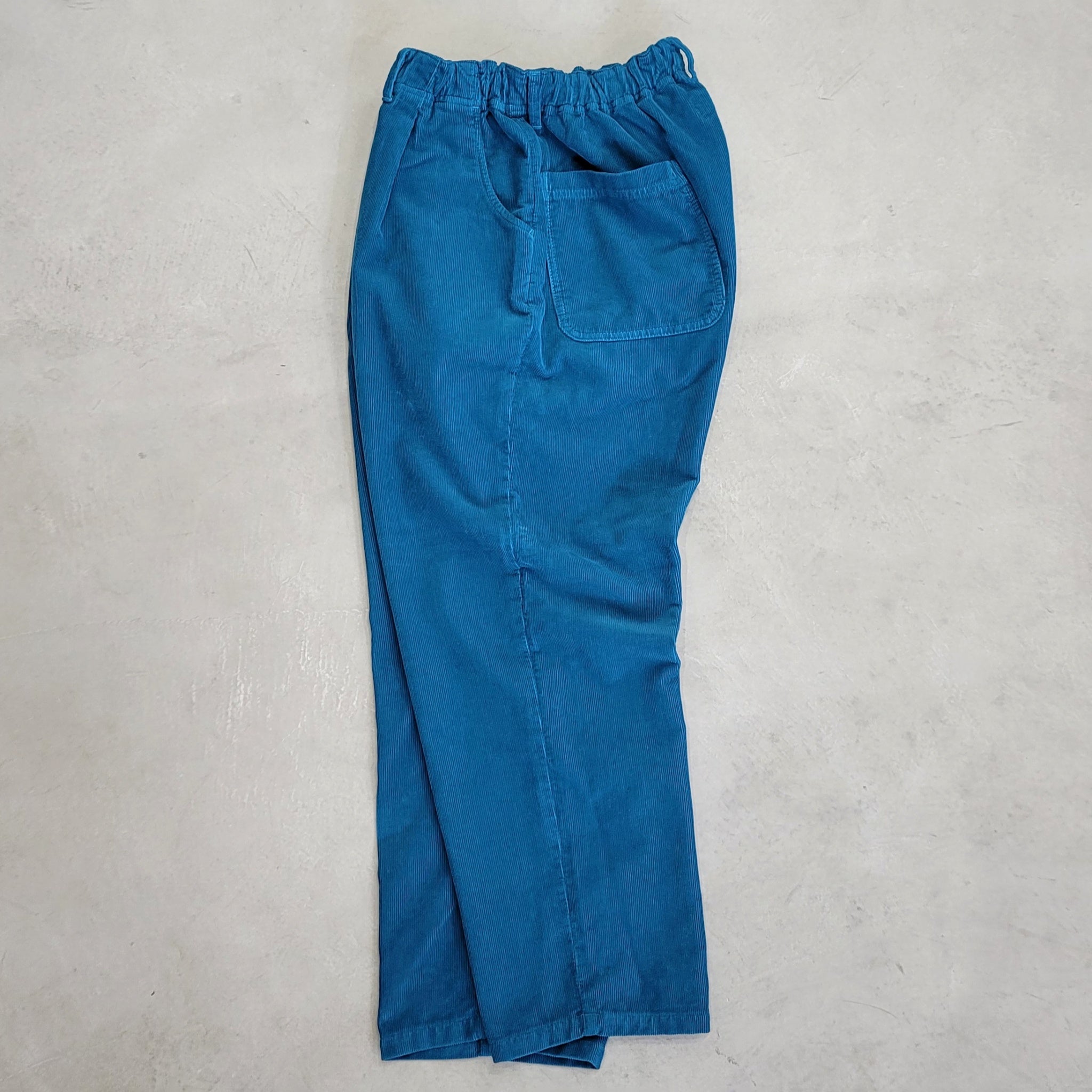 No:VOO-1194_TURQUOISE | Name:CORDUROY EZ | Color:Turquoise【VOO_ヴォー】【入荷予定アイテム・入荷連絡可能】