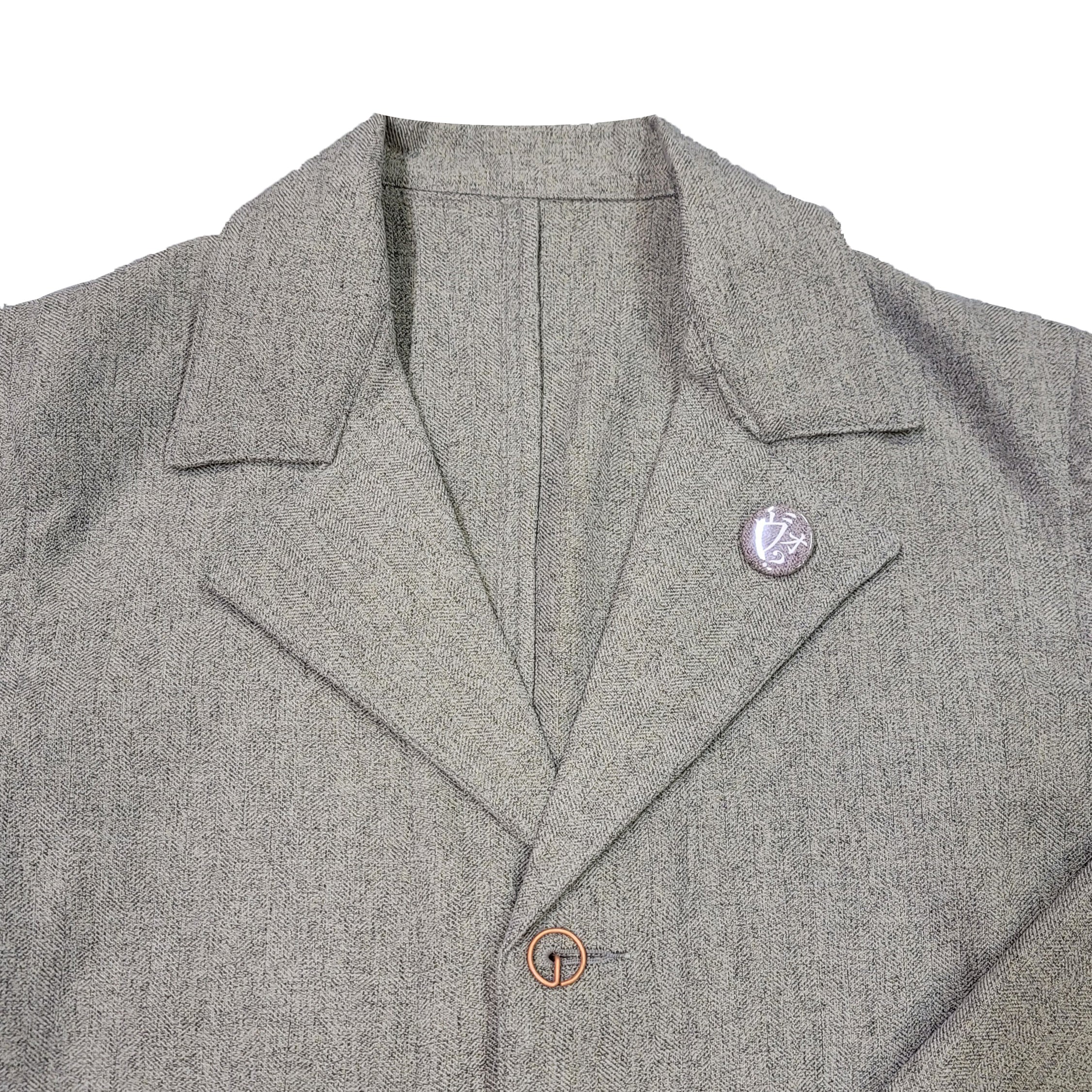NO 2B JACKET | Color_Gray | No_VOO-1265_Gray【VOO_ヴォー】【入荷予定アイテム・入荷連絡可能】