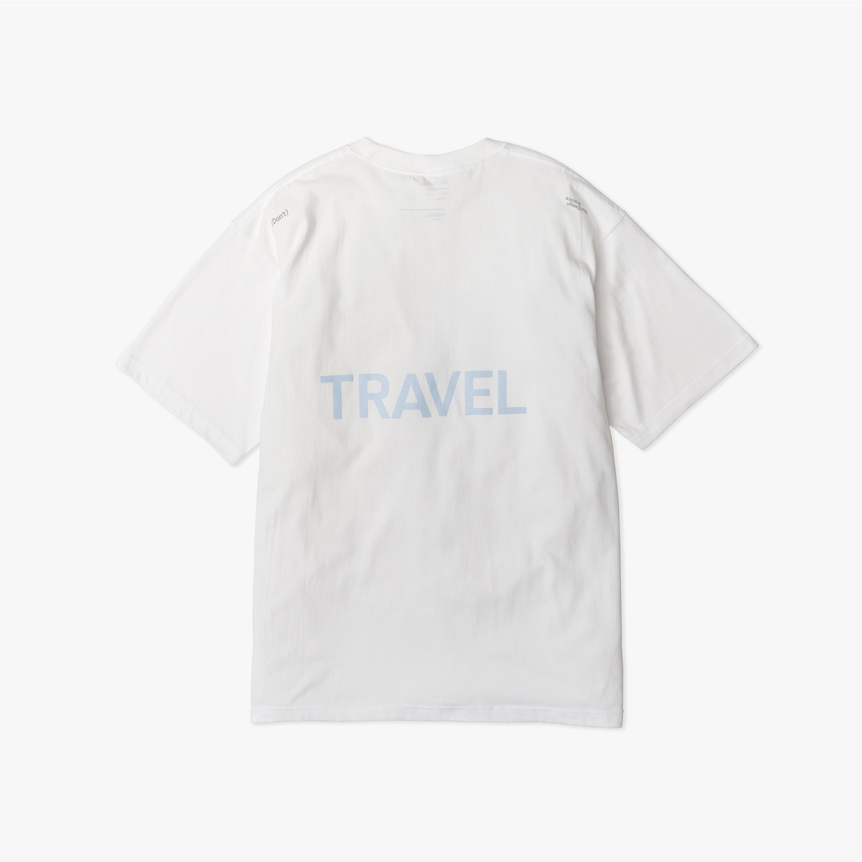 _176_White | Tee S/S_2 | Color:White【UNTRACE_アントレース】