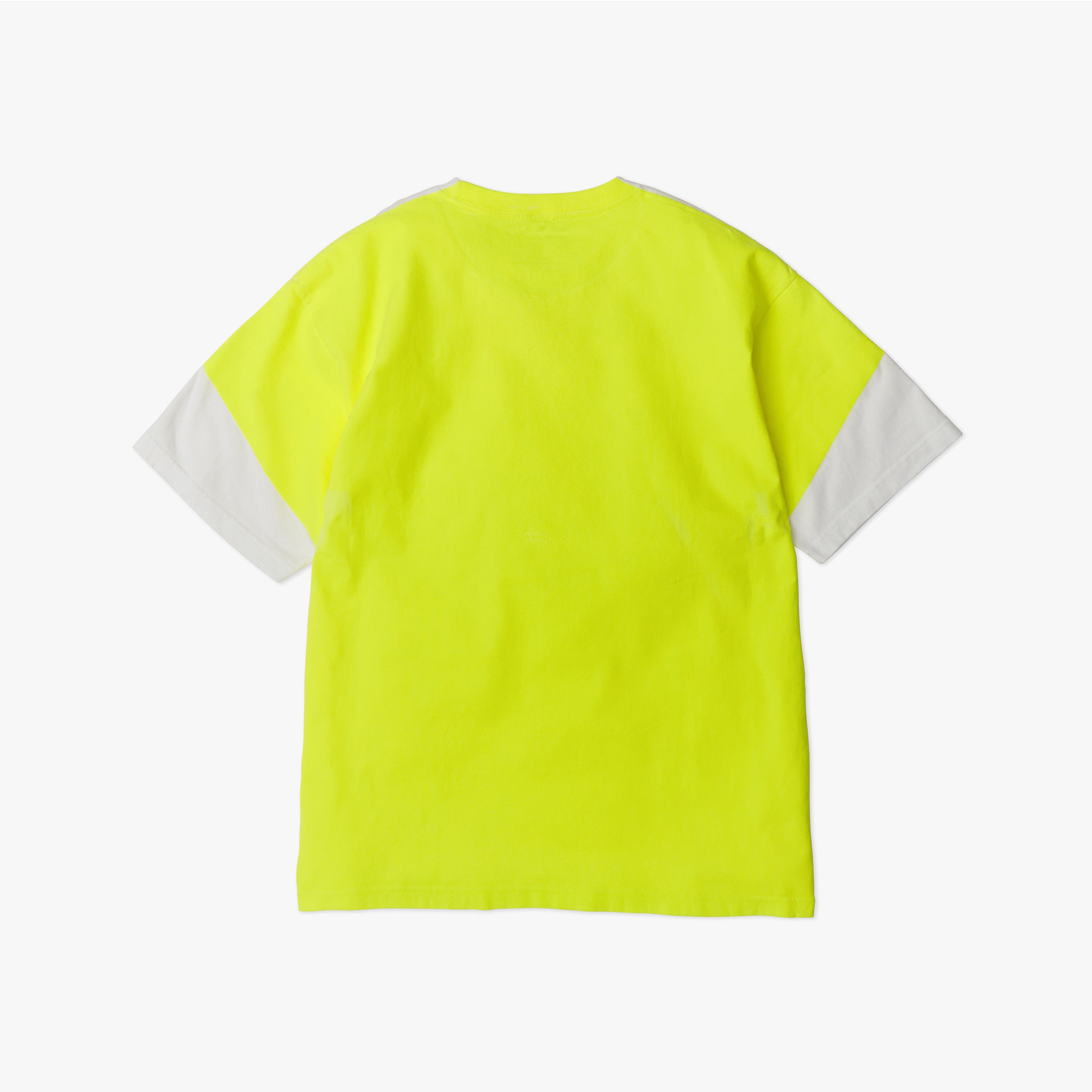 _180_White / Yellow | Tee S/S_6 | Color:White / Yellow【UNTRACE_アントレース】