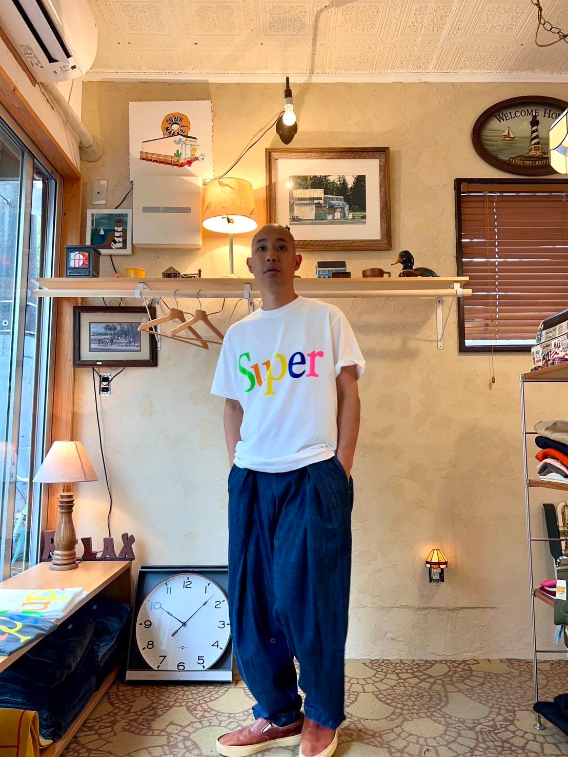 RELAX FIT №11　NPID denim Beachslacks Color:ワンウォッシュブルー【RELAX FIT_リラックスフィット】