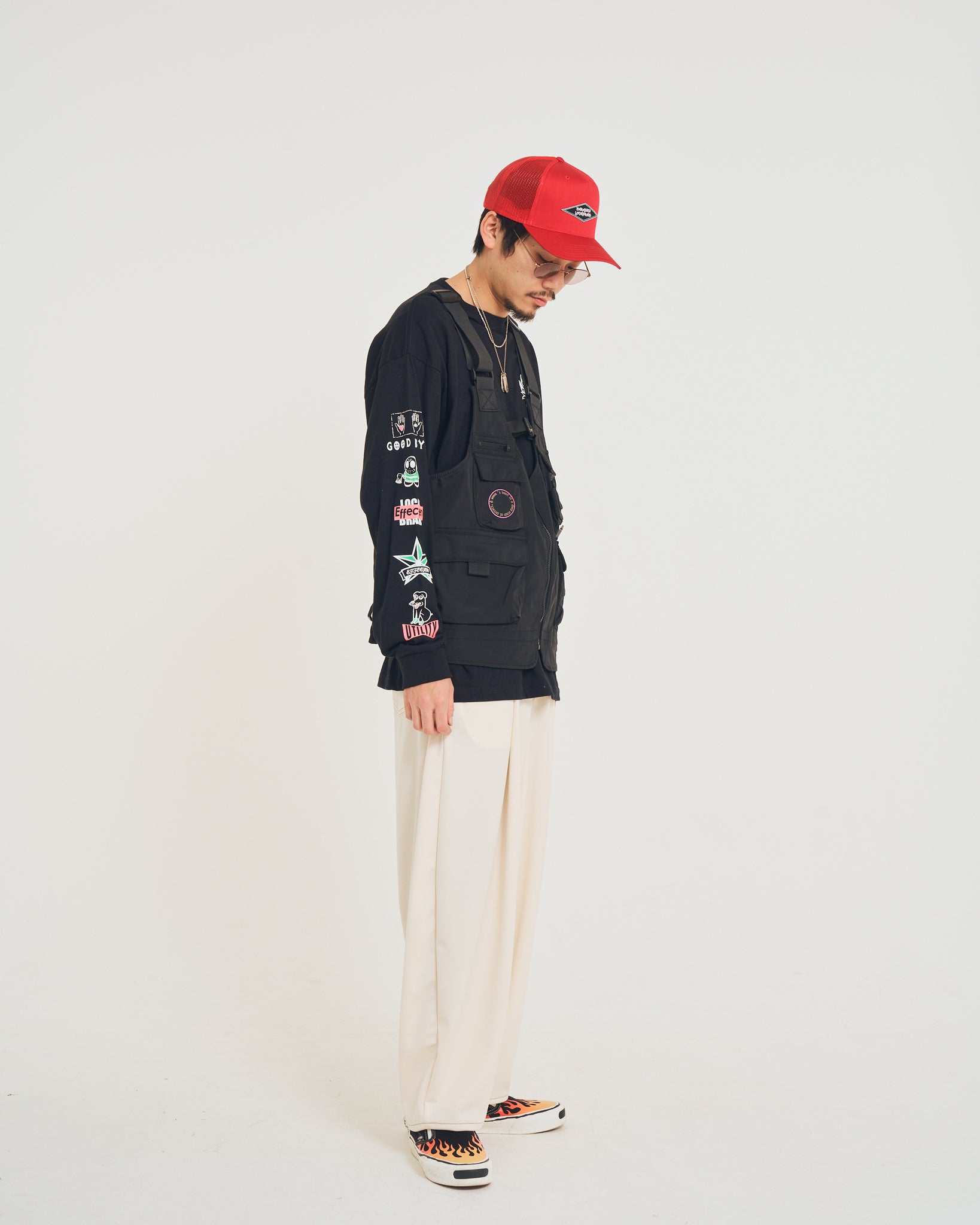 Utility 2way game vest – Black | EFFECTEN