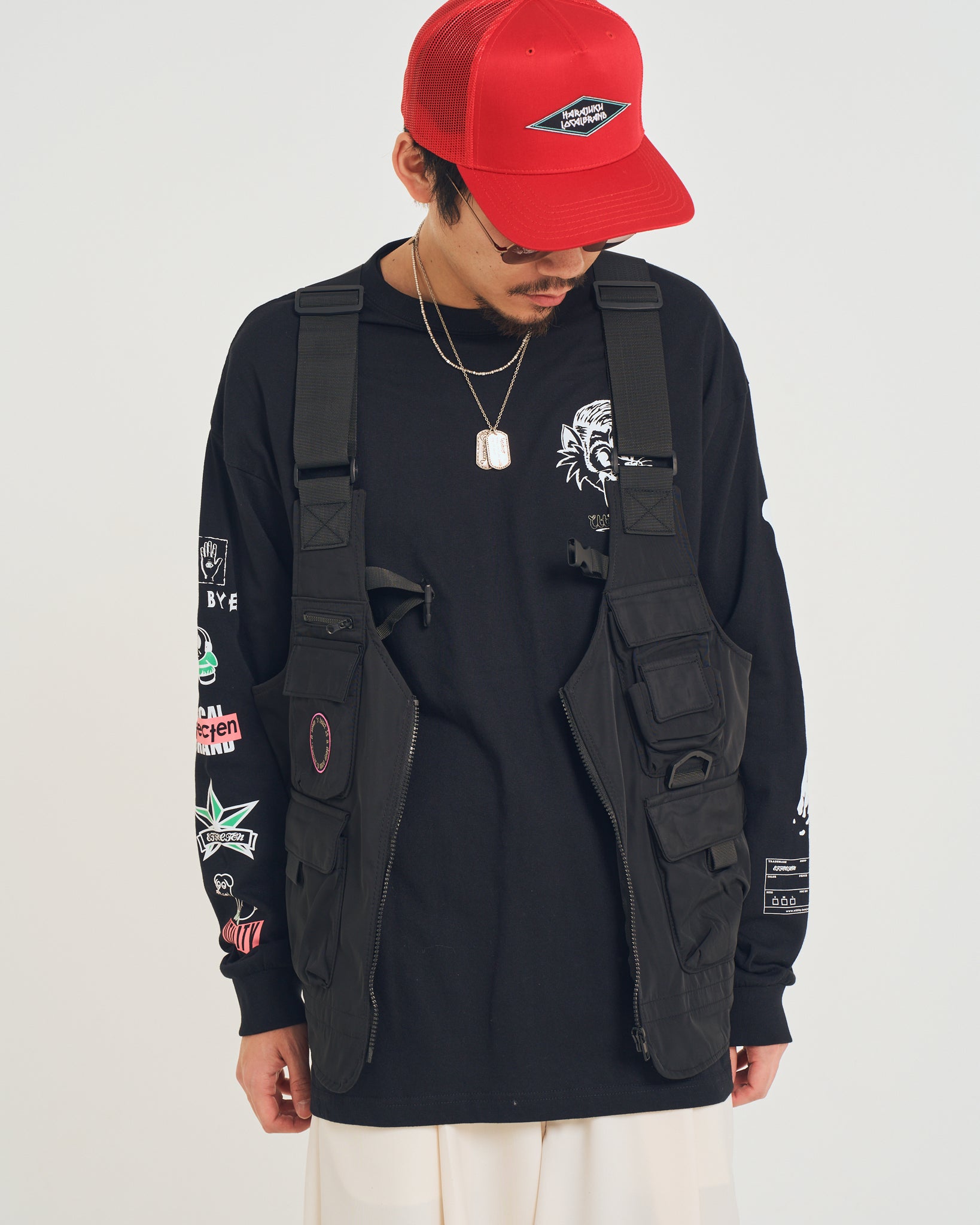 Utility 2way game vest – Black | EFFECTEN