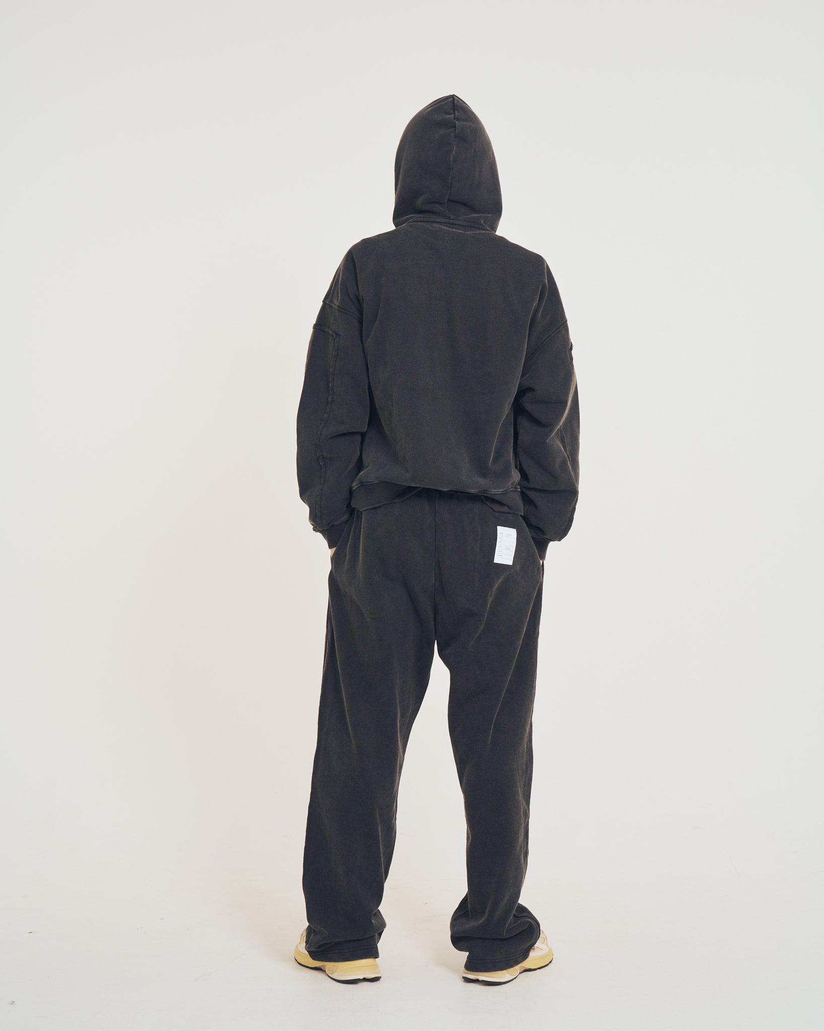 Wide easy sweat pants | Color_Black | No_efsal-04_Black【EFFECTEN_エフェクテン】【入荷予定アイテム・入荷連絡可能】
