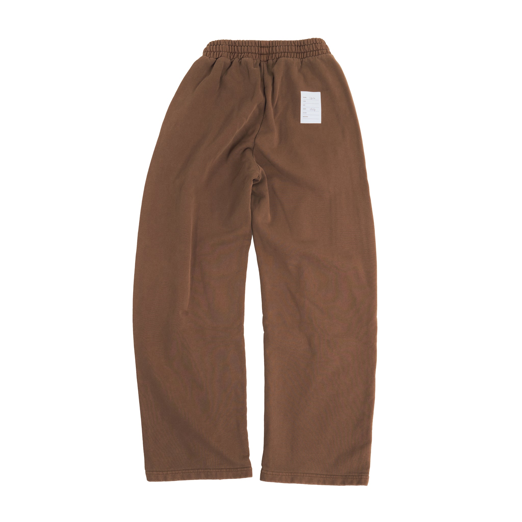Wide easy sweat pants | Color_Camel | No_efsal-04_Camel【EFFECTEN_エフェクテン】【入荷予定アイテム・入荷連絡可能】