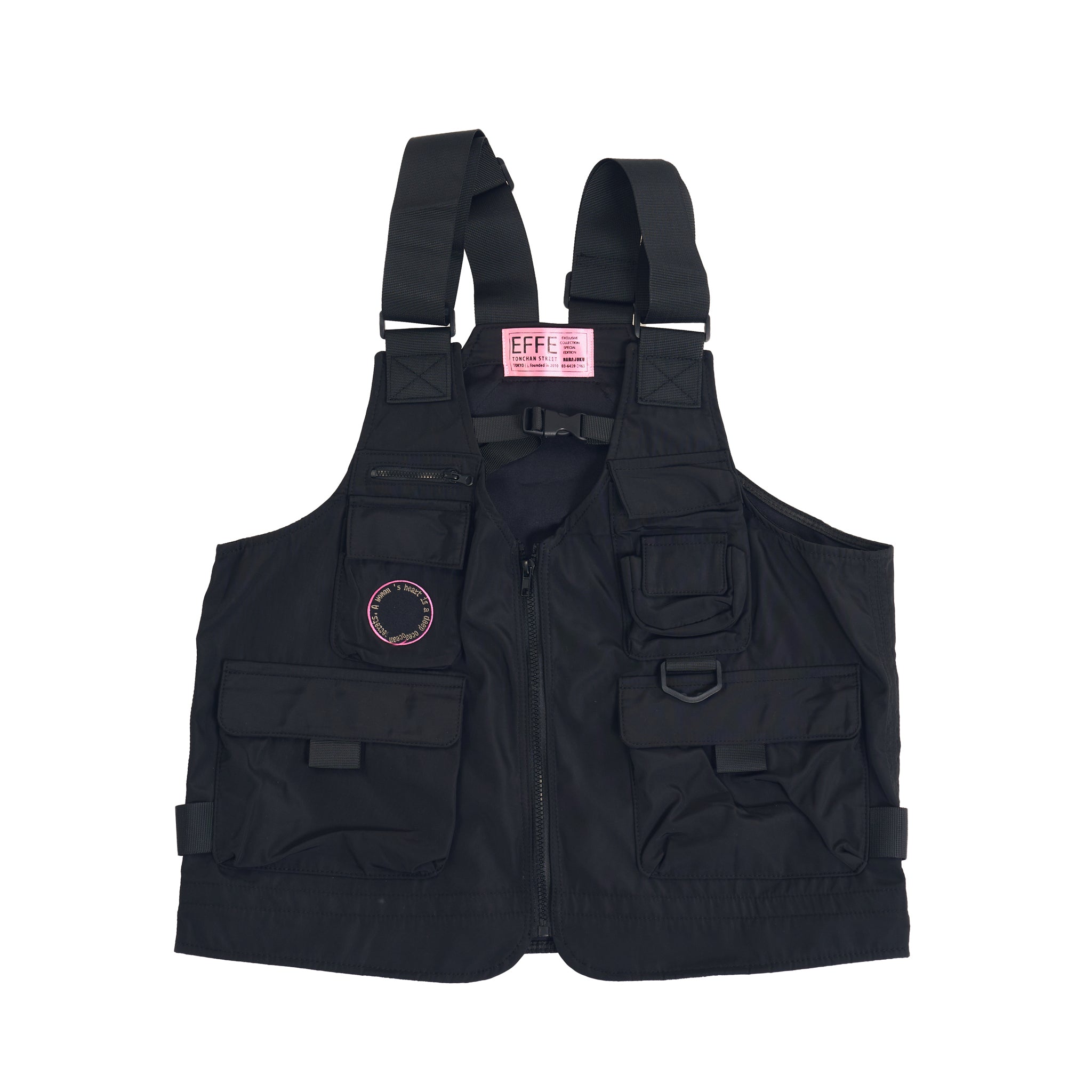 Utility 2way game vest | Color_Black | No_efsal-07_Black【EFFECTEN_エフェクテン】【入荷予定アイテム・入荷連絡可能】