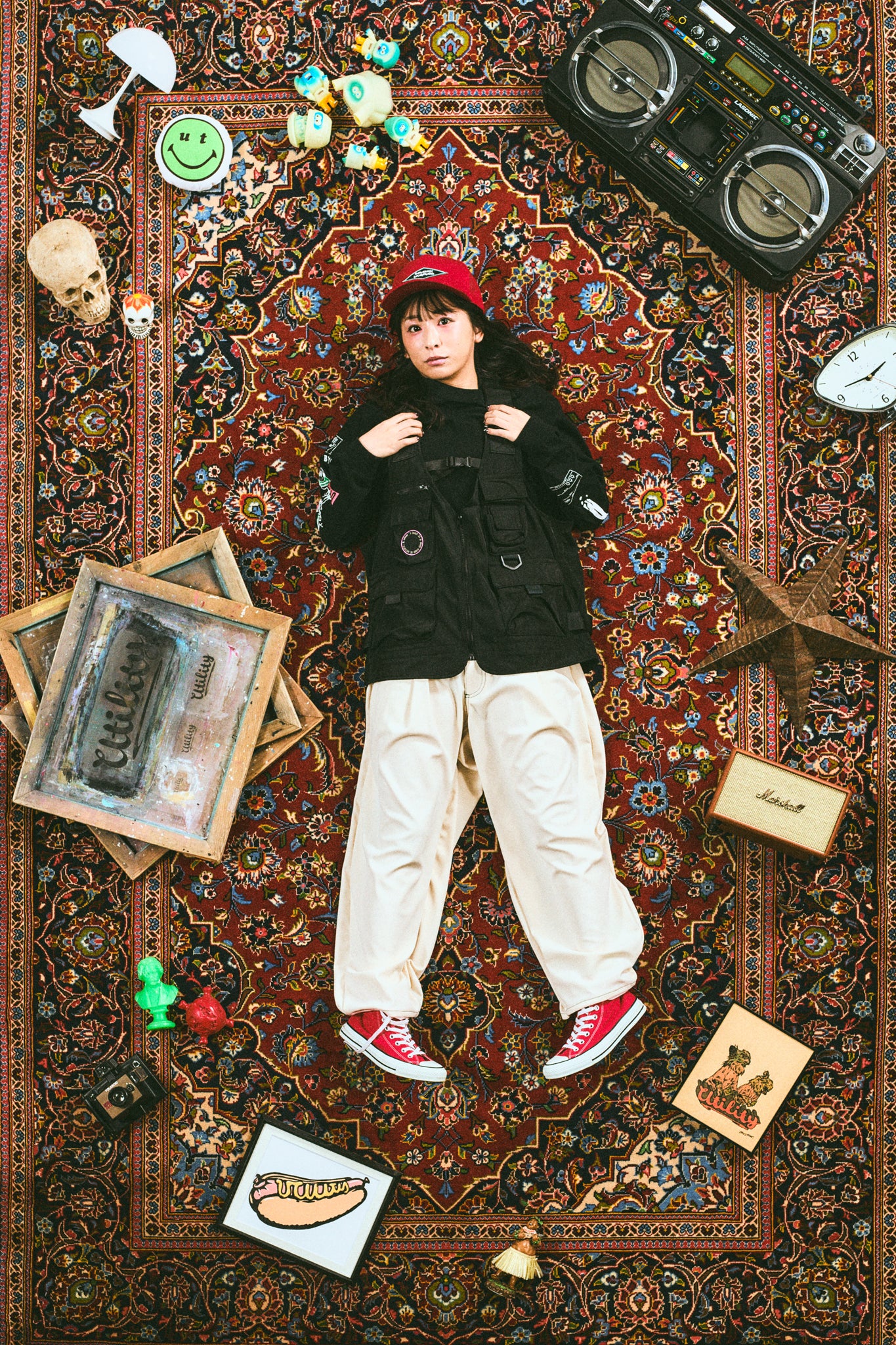 Utility 2way game vest | Color_Black | No_efsal-07_Black【EFFECTEN_エフェクテン】【入荷予定アイテム・入荷連絡可能】