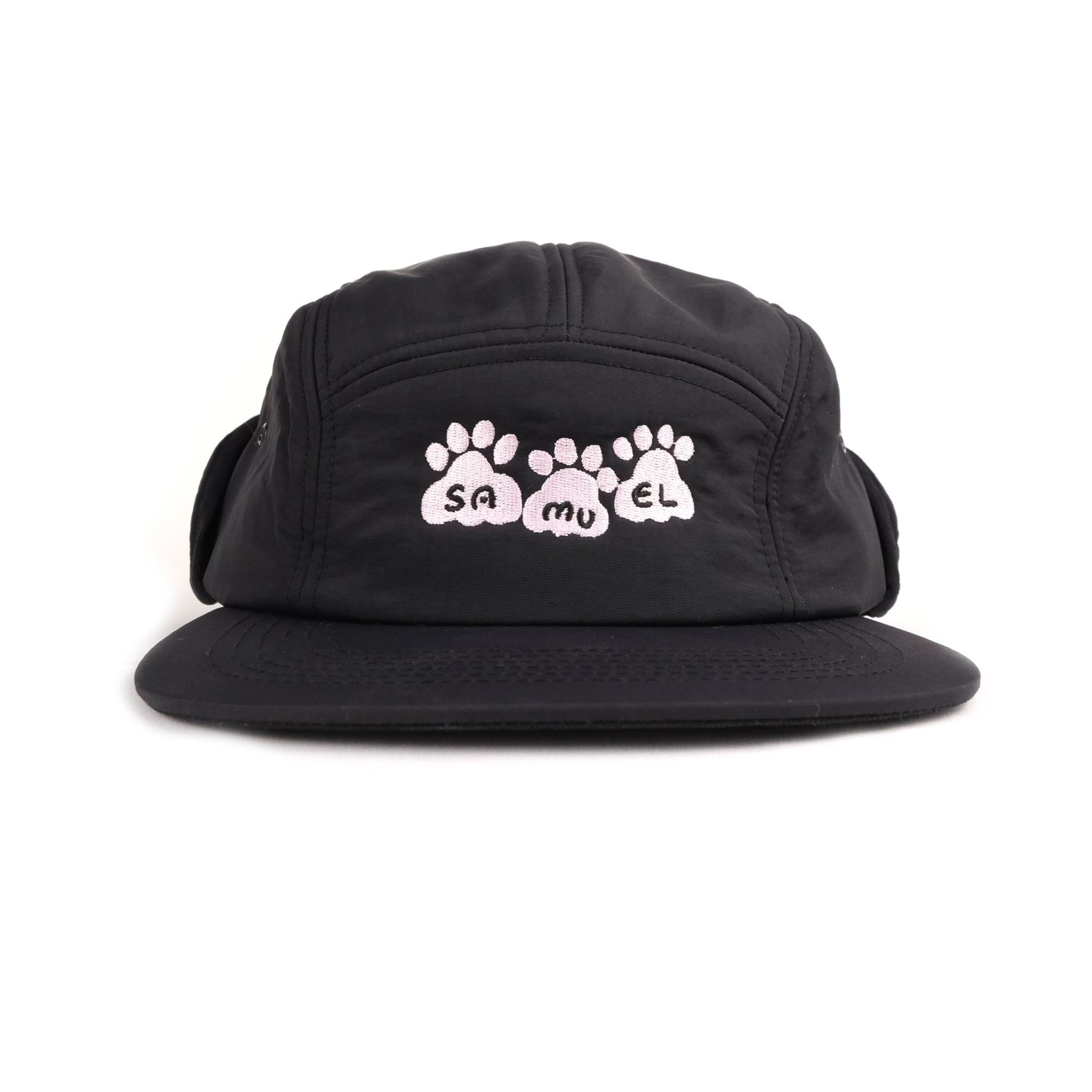 SAMUEL × SHIMAO MAHO CAMP CAP | Color:BLACK / BLUE | S-25AW-SM-003【SAMUEL_サミュエル】