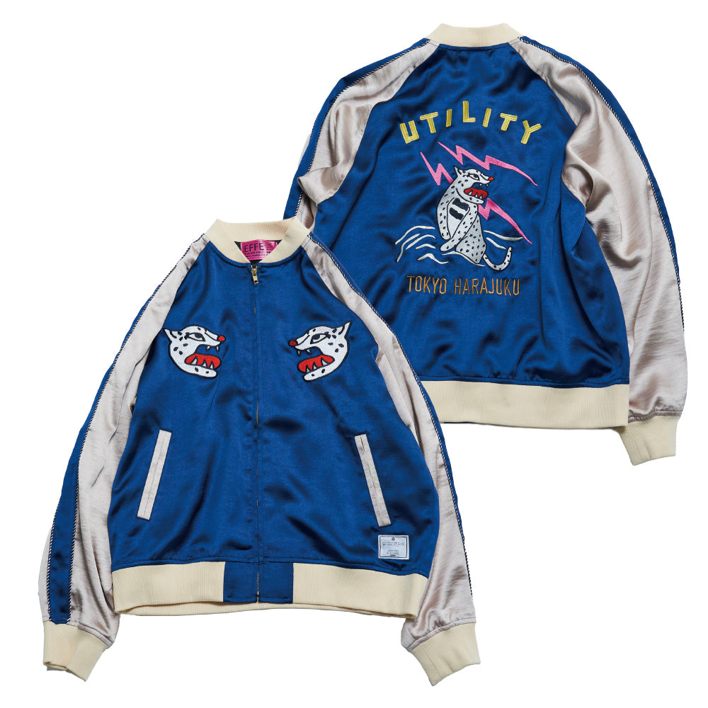 efmm-13_Navy | Dig Effecten Souvenir Jacket | Color:Navy【EFFECTEN_エフェクテン】【入荷予定アイテム・入荷連絡可能】