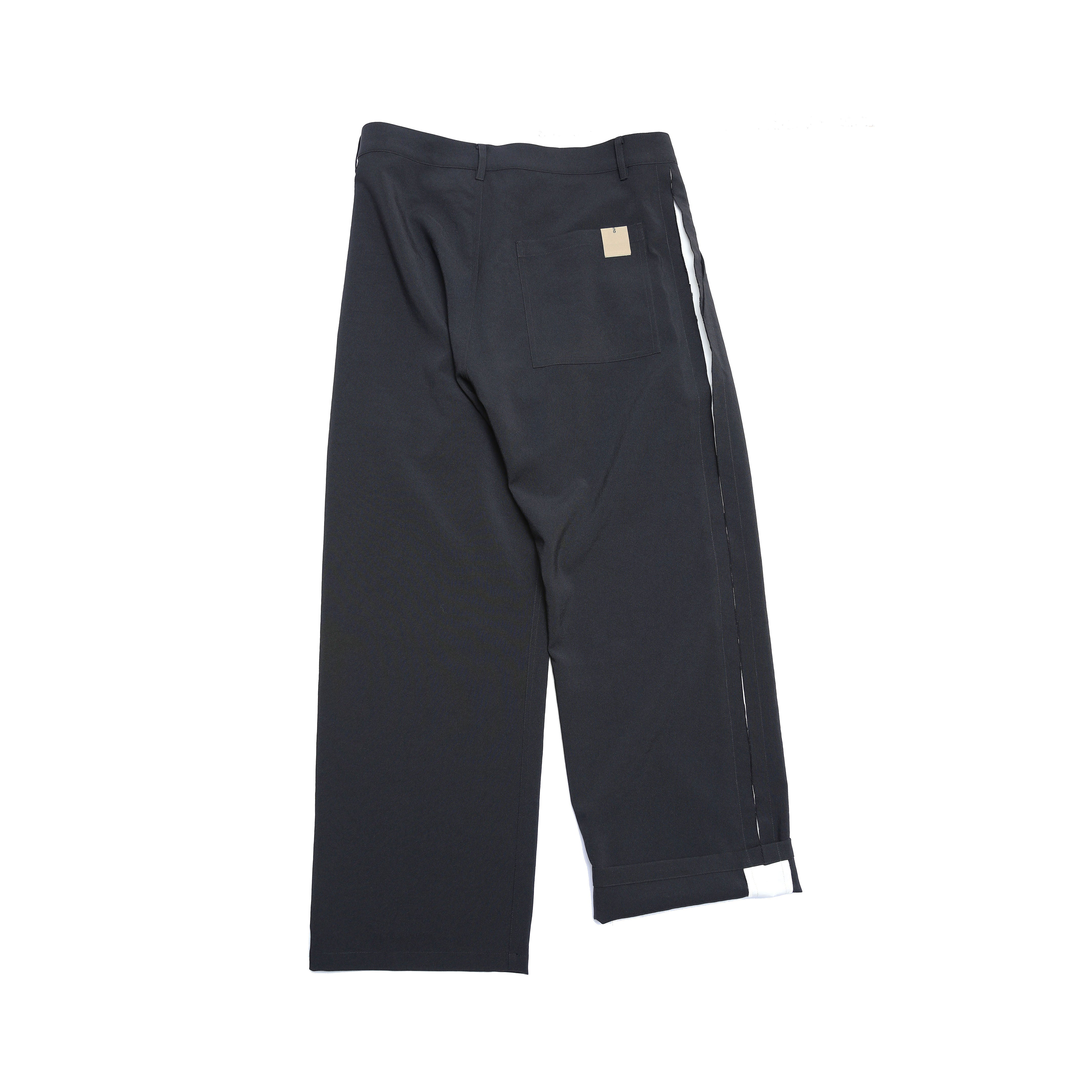 untrad pants | Color_Black-White | No_901t-1902_Black-White【QUOLT_クオルト】